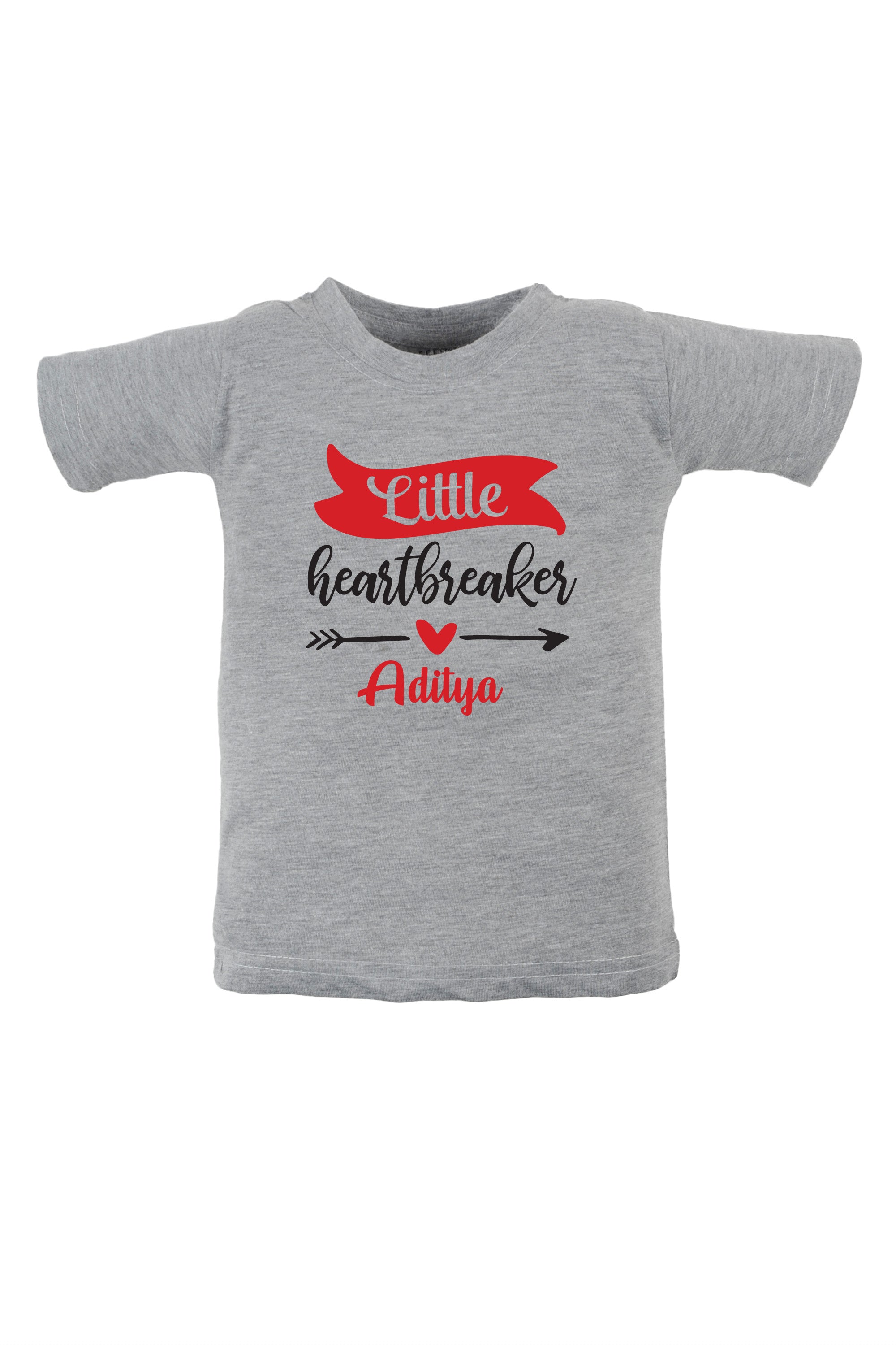 Little Heart Breaker Kids T Shirt w/ Custom Name