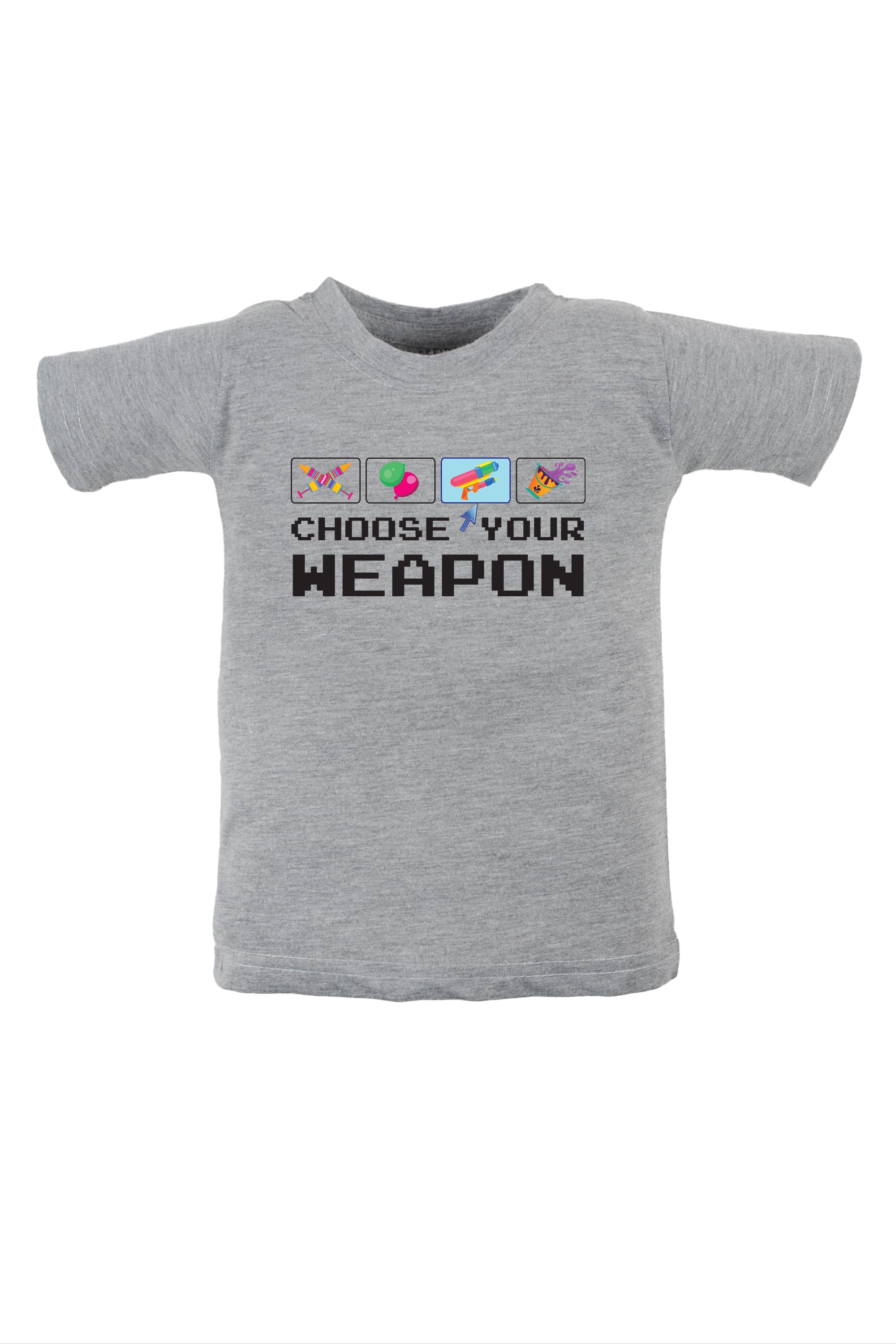 Choose Your Weapon Kids T Shirt