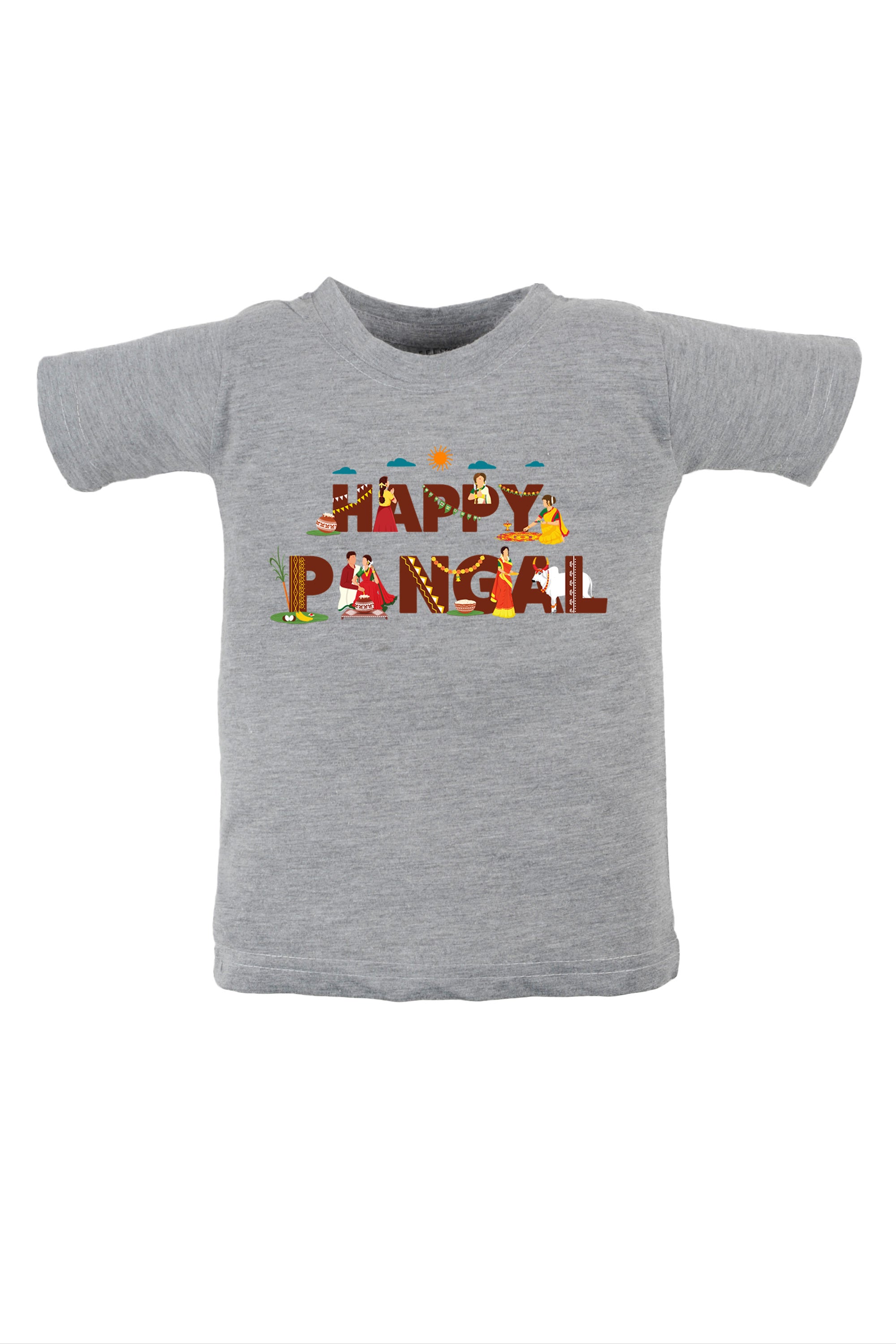 Happy pongal Rituals Kids T Shirt