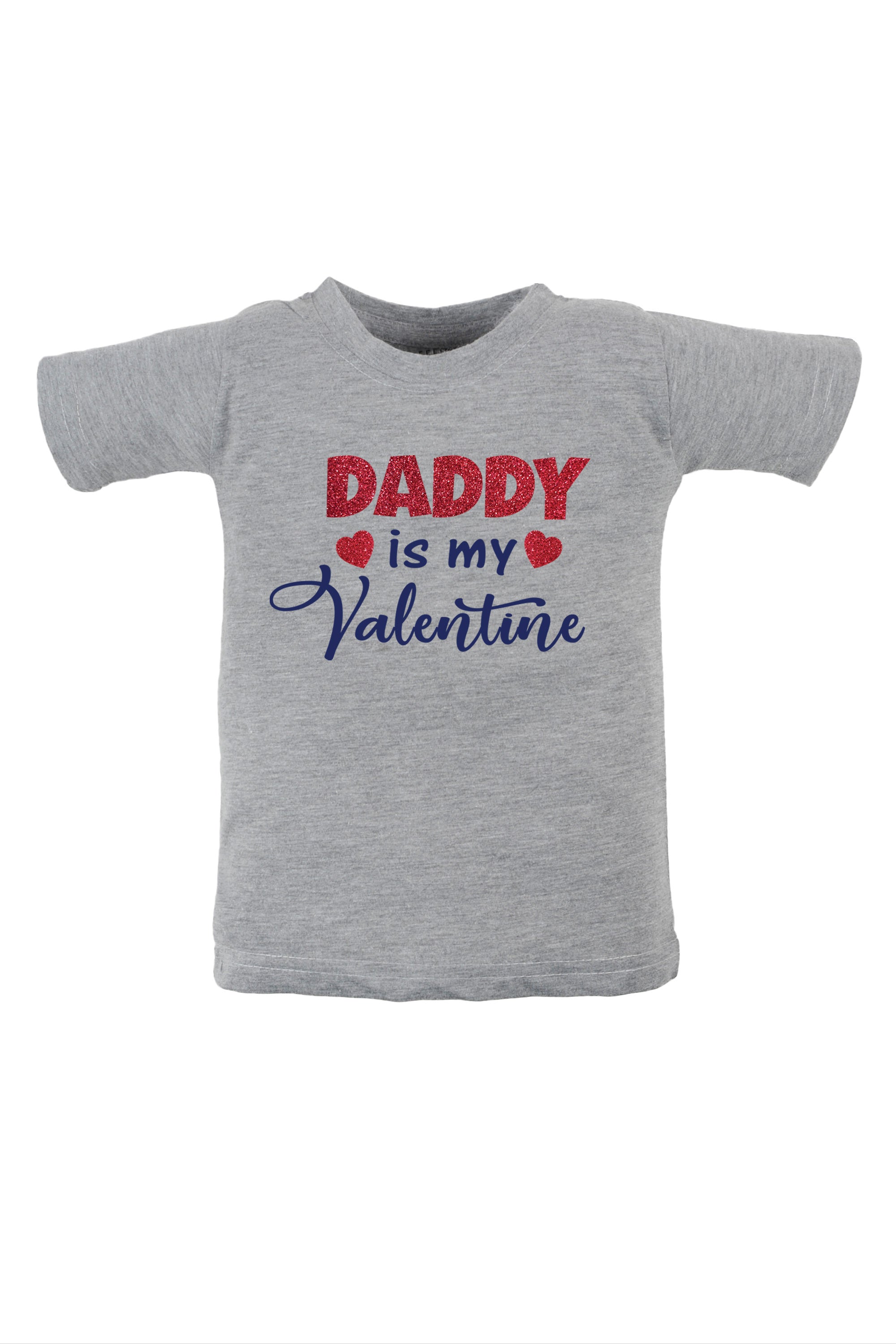 Daddy Is My Valentine Kids T Shirt