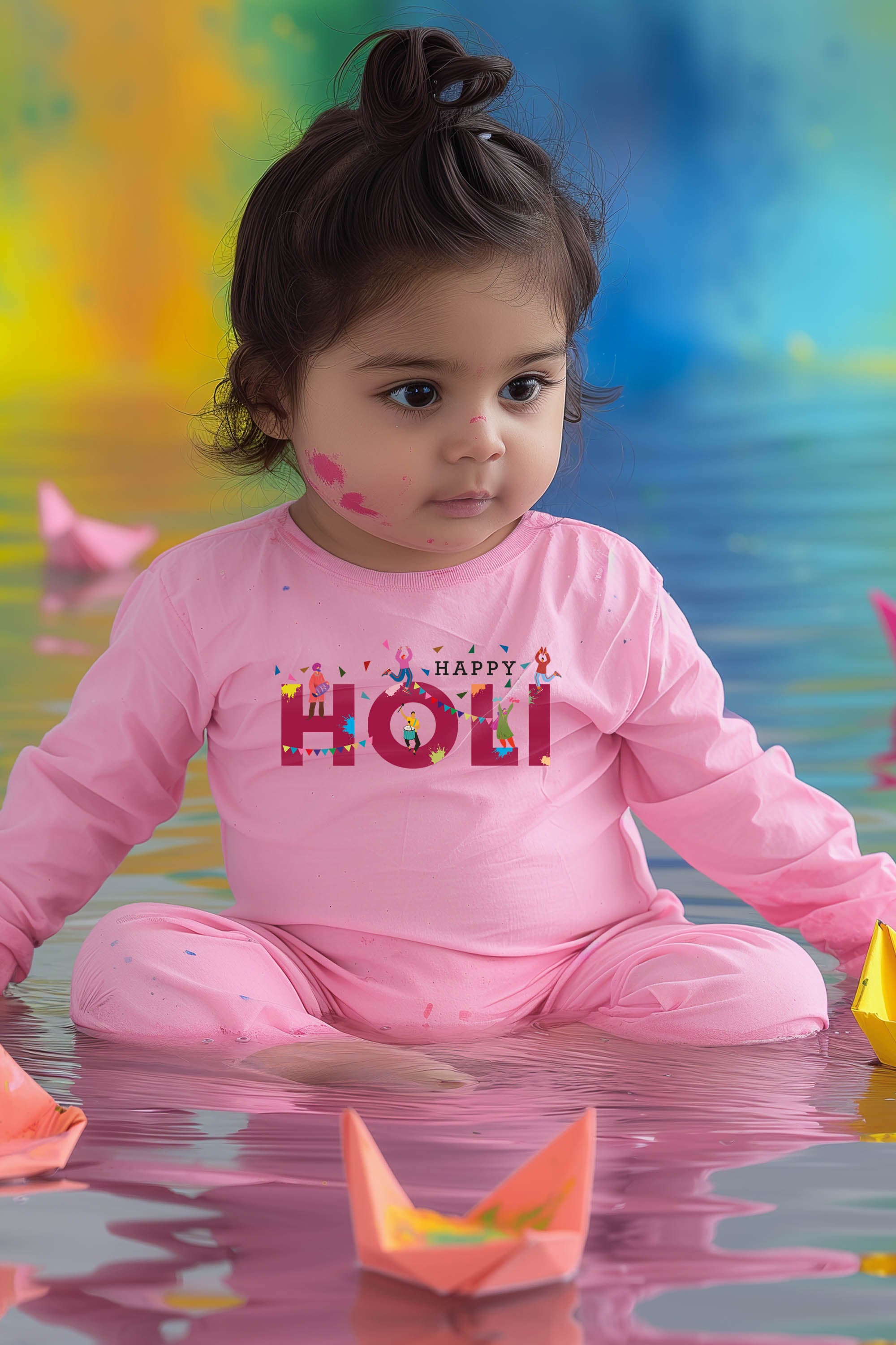 Happy Holi Baby Romper | Onesies