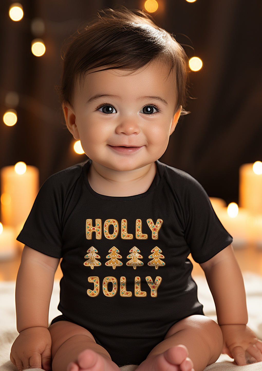 Holly Jolly Baby Romper | Onesies