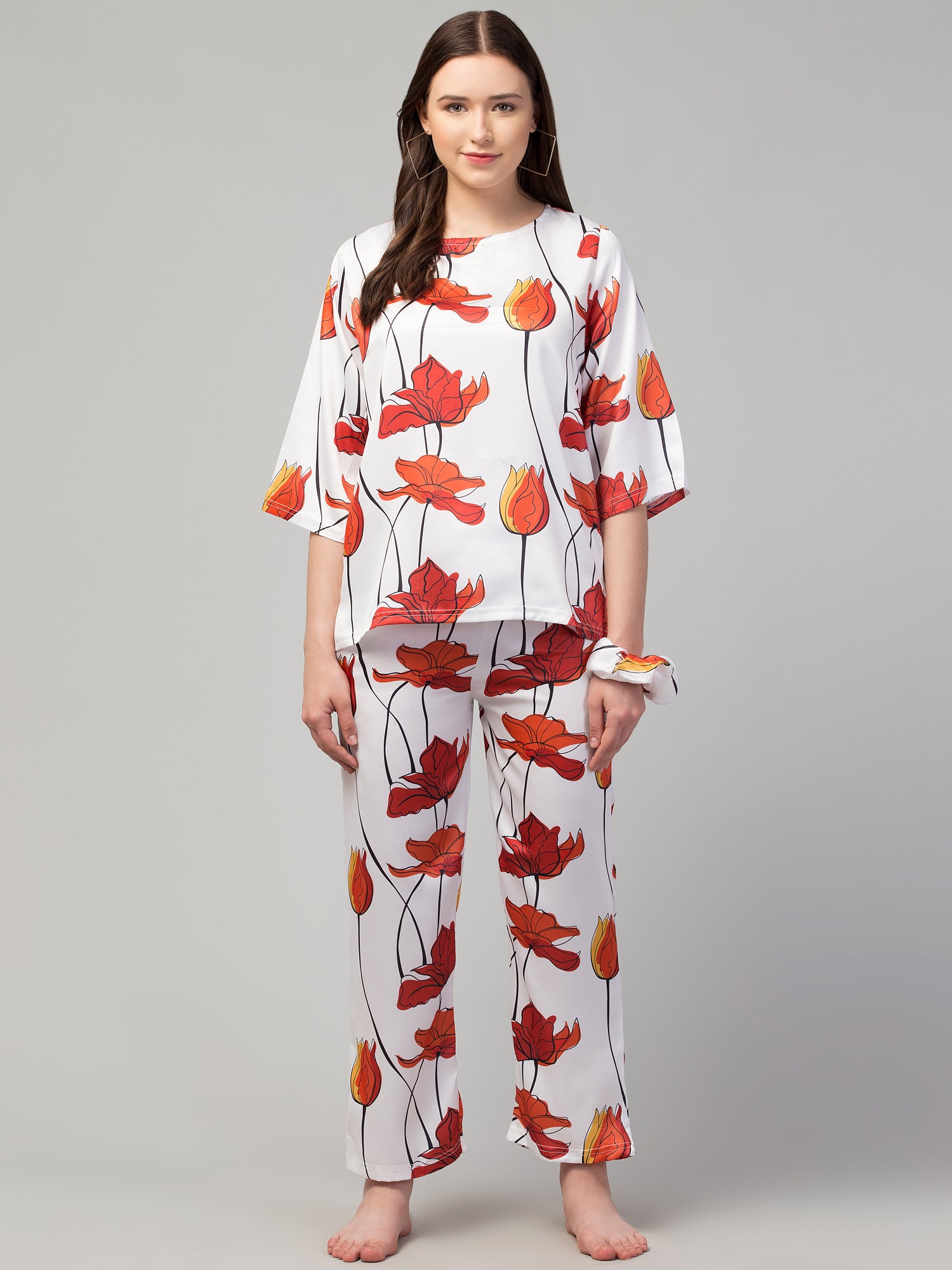 Floral Cascade Nightwear Set