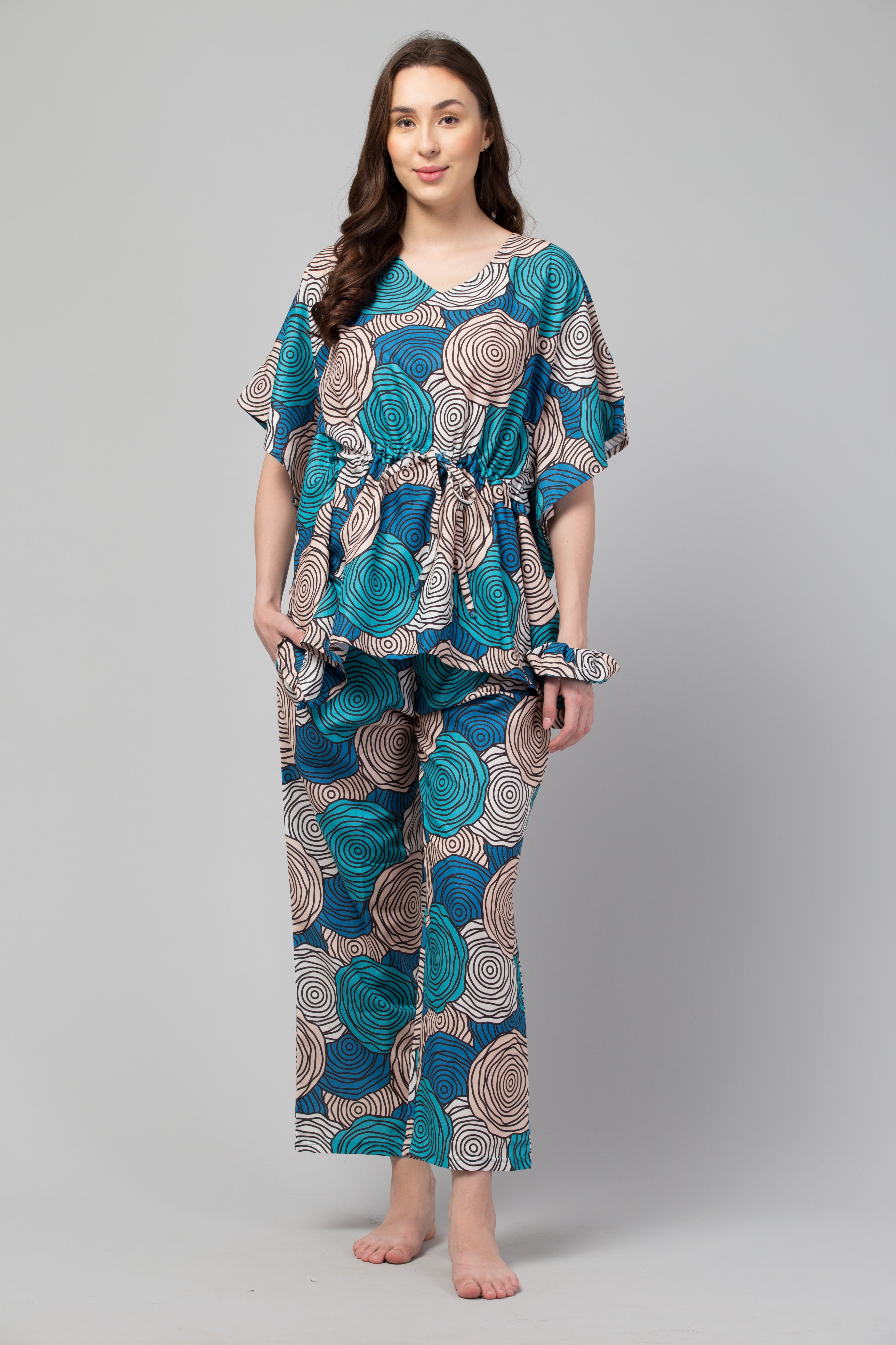 Bouquet Brilliance Kaftan Set