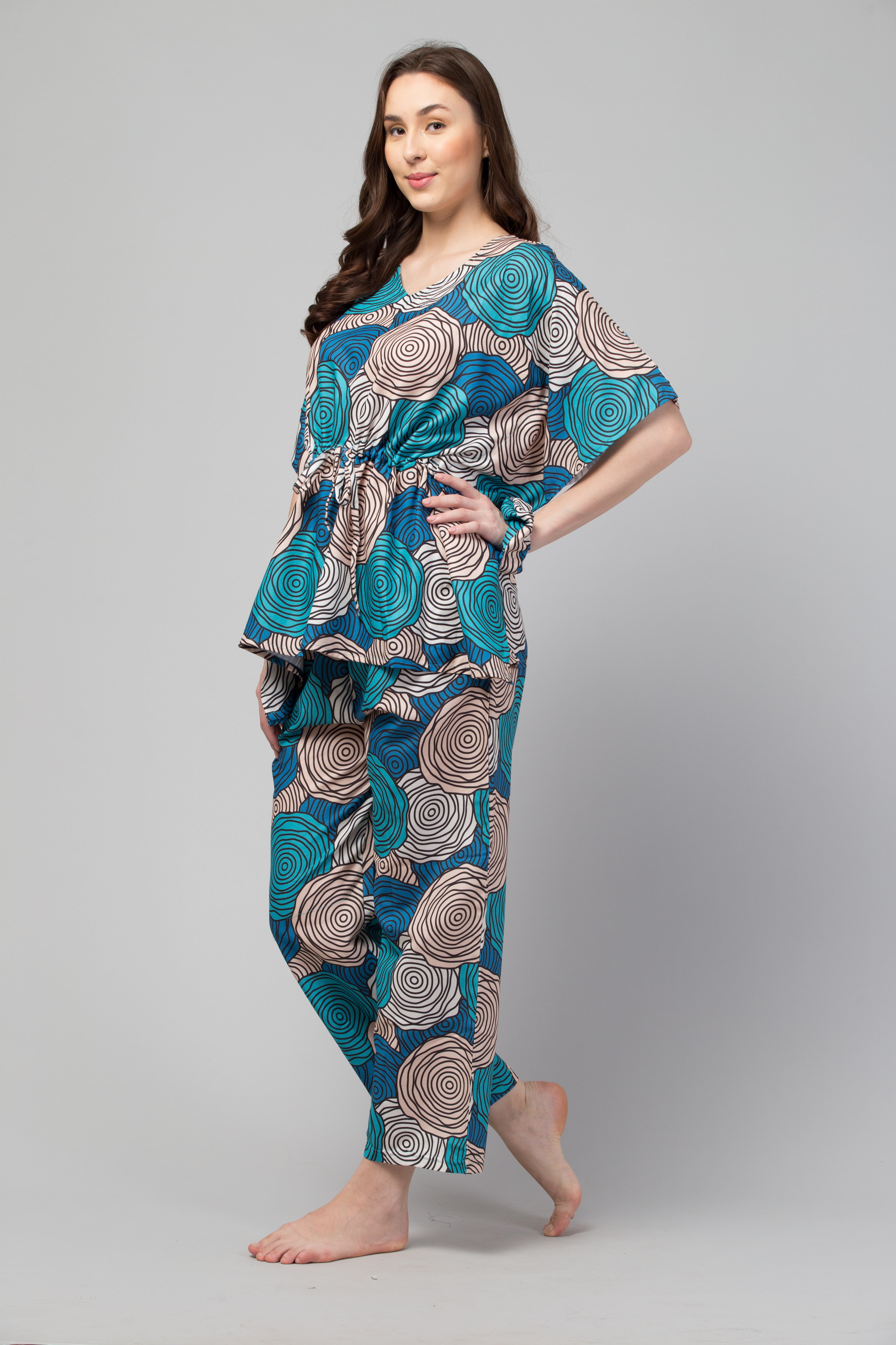 Bouquet Brilliance Kaftan Set