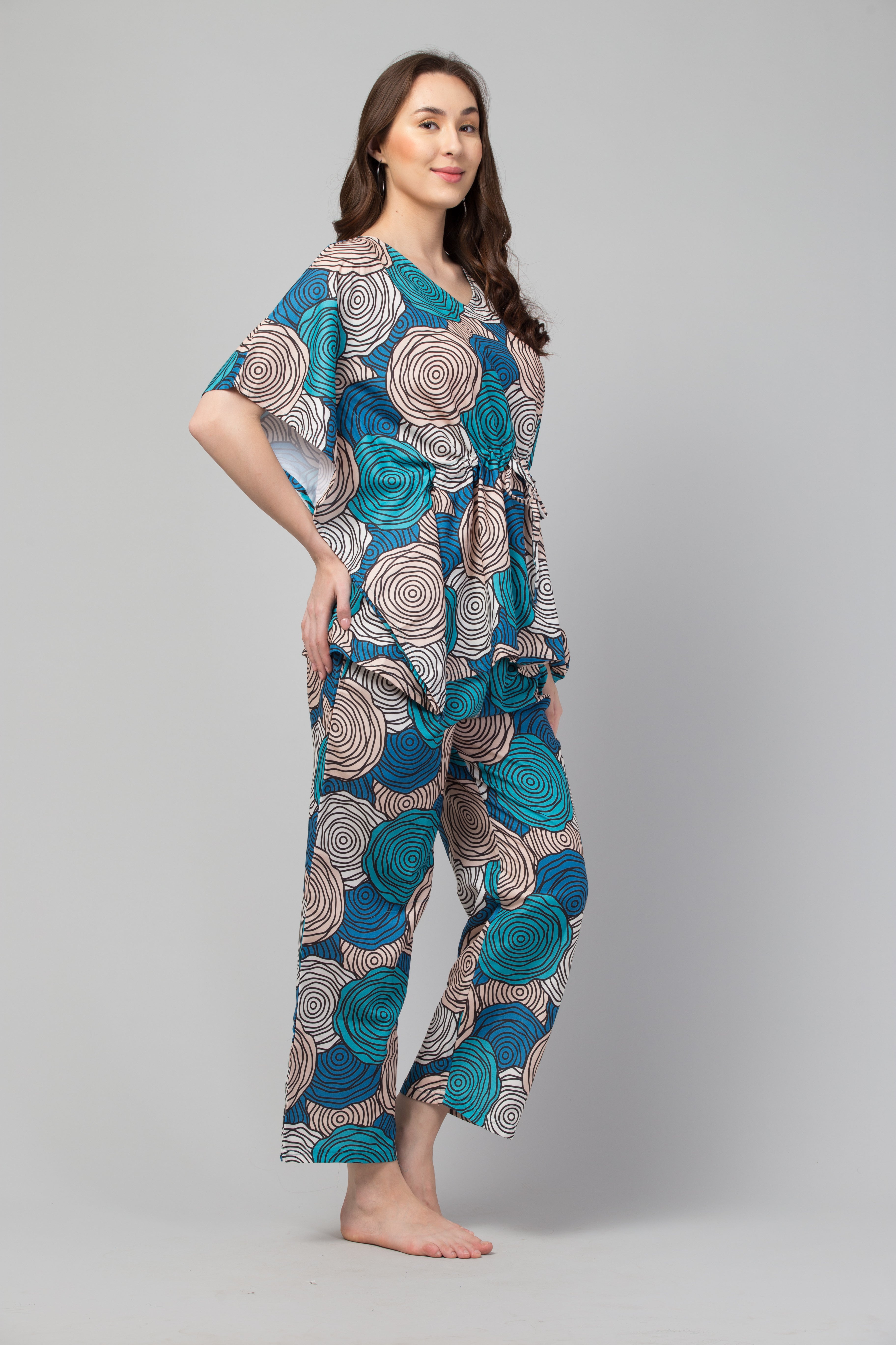 Bouquet Brilliance Kaftan Set