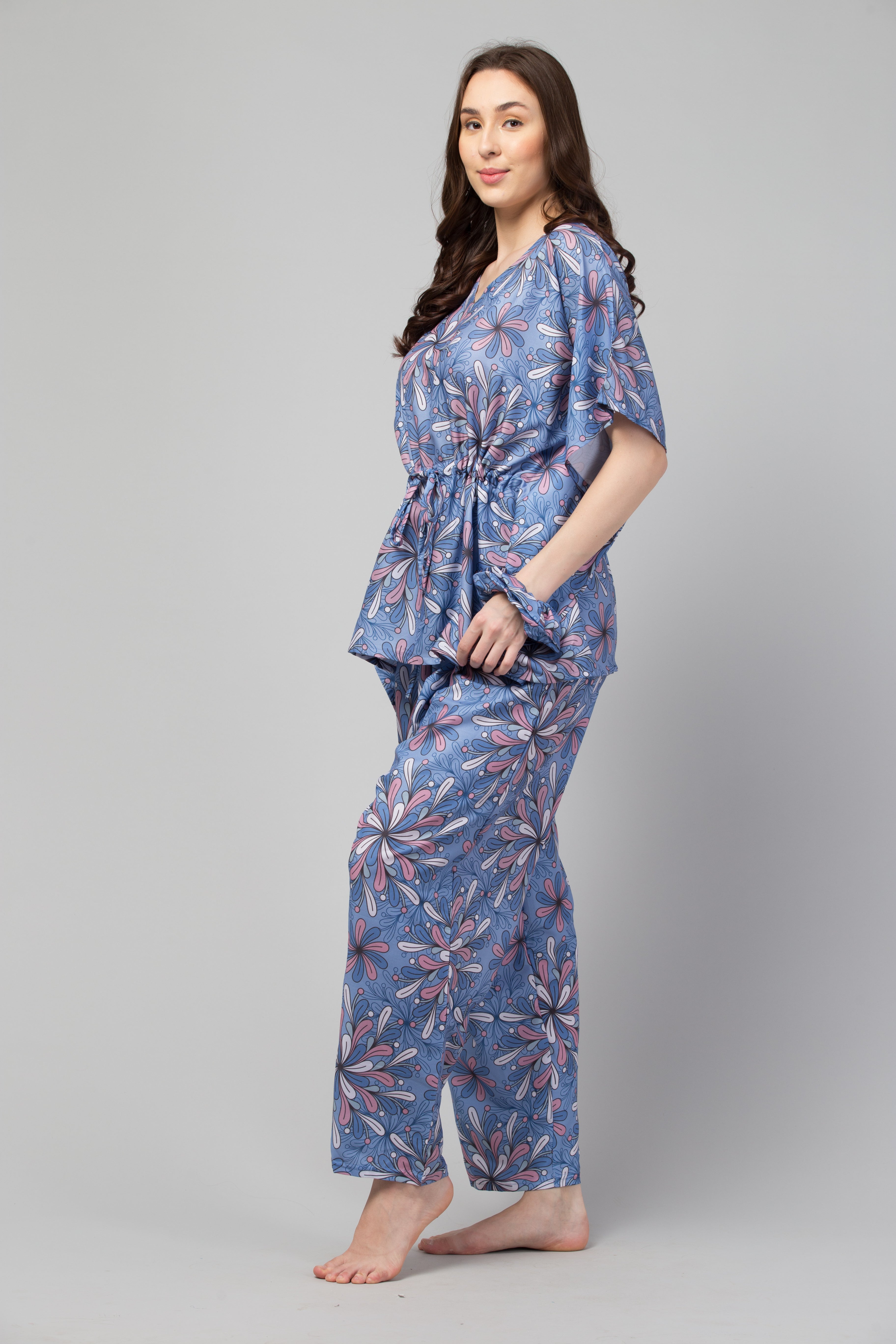 Modular Mosaic Kaftan Set