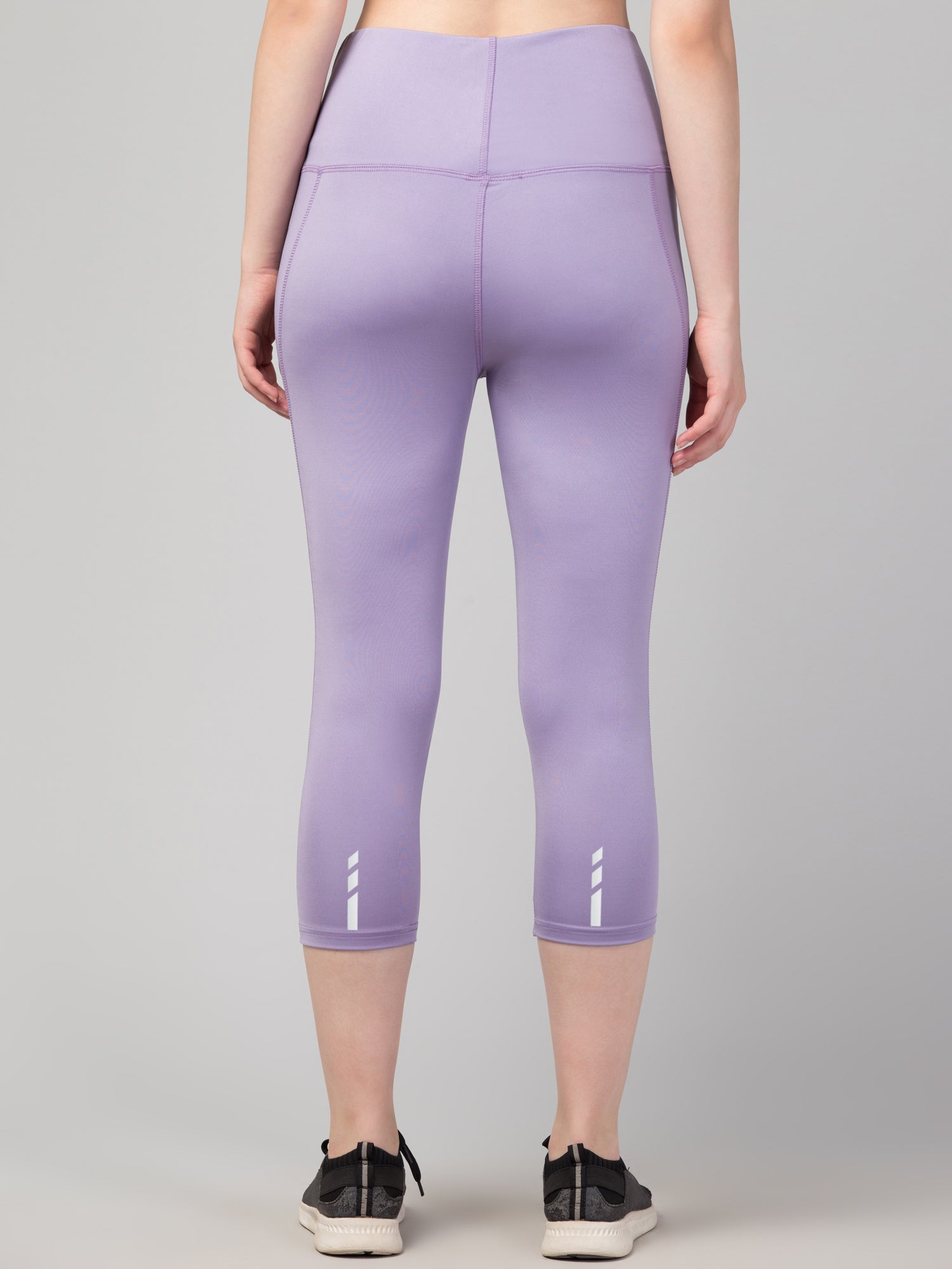 Thistle Bloom Knee-Length Leggings