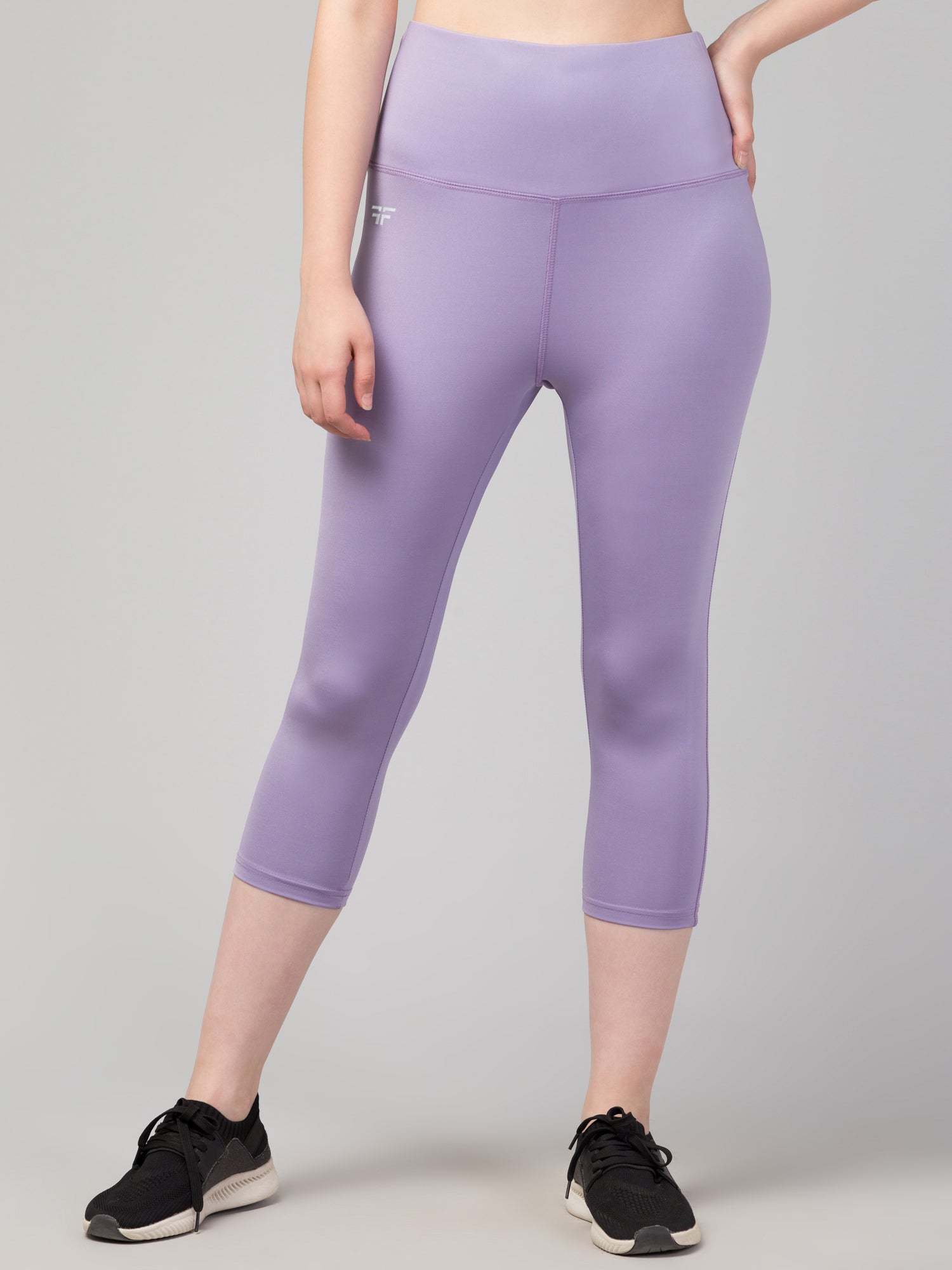 Thistle Bloom Knee-Length Leggings