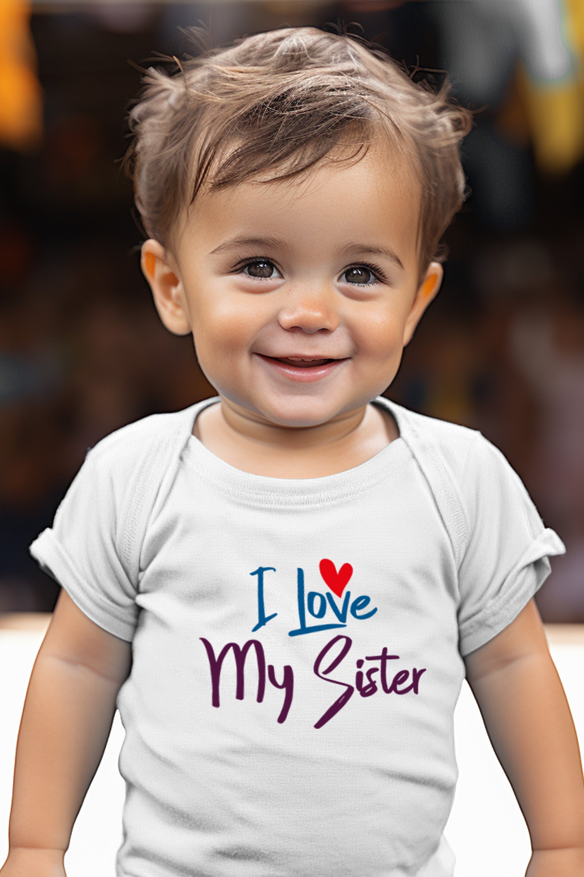 I Love My Sister Baby Romper | Onesies