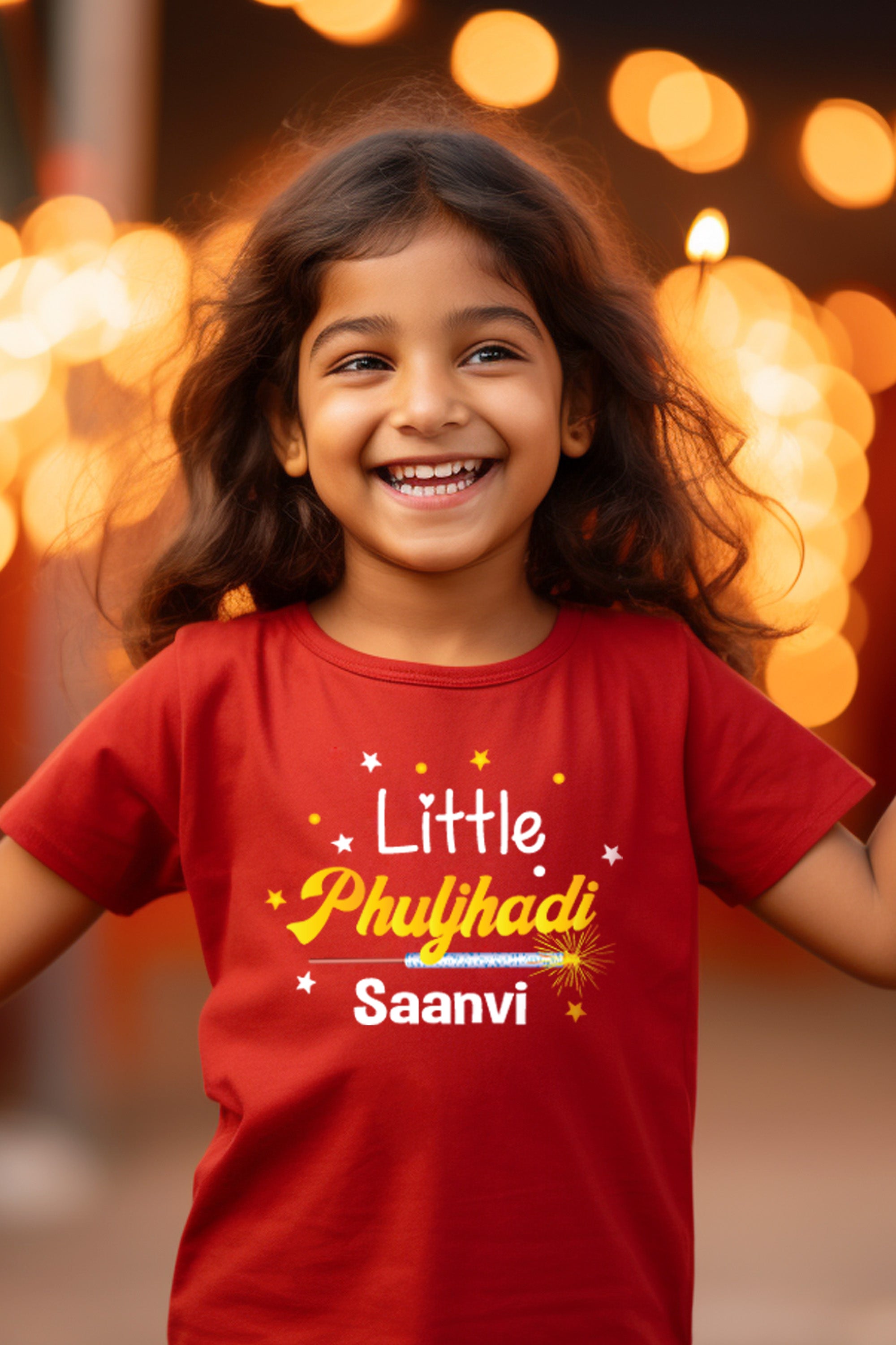 Little Phuljhadi Kids T Shirt w/ Custom Name