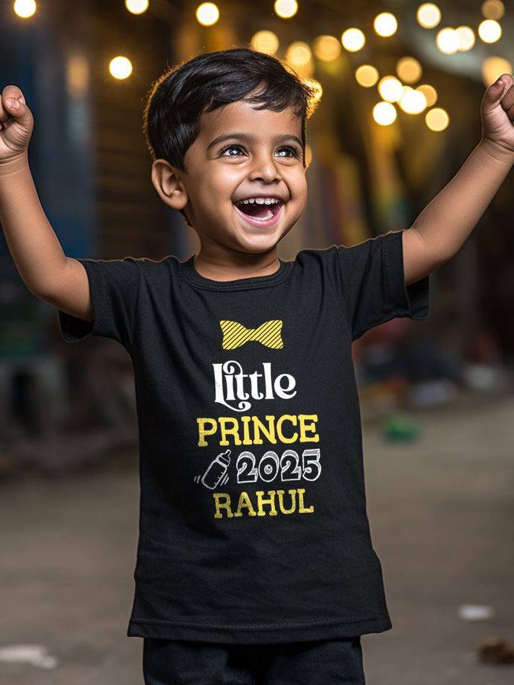 Little Prince 2025 Kids T Shirt w/ Custom Name