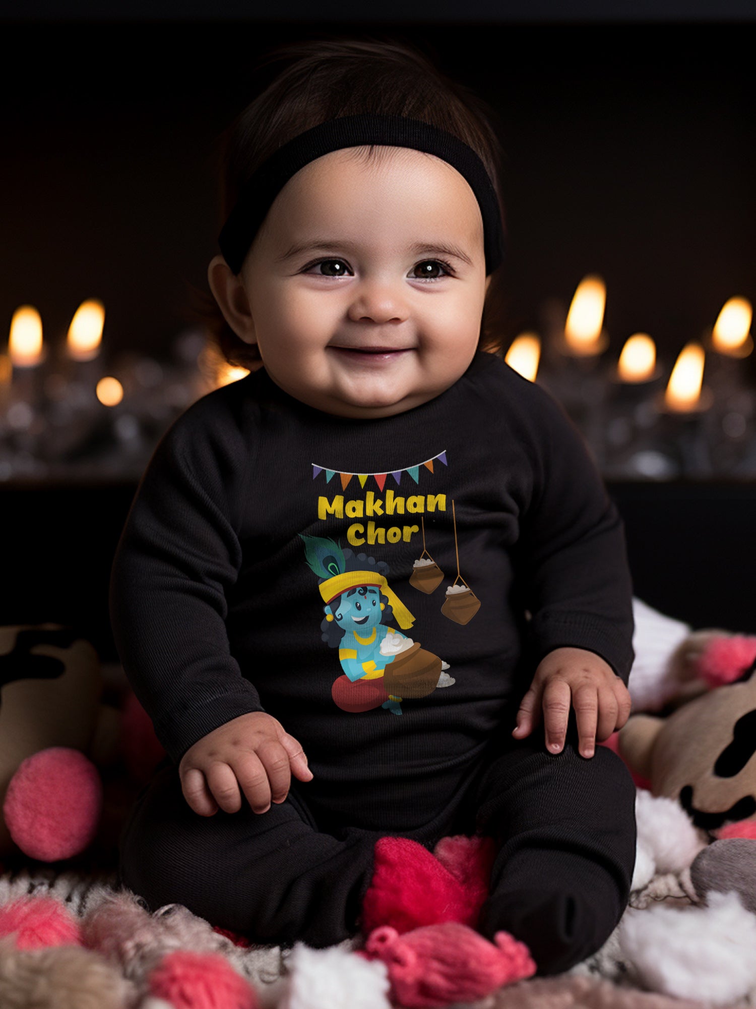 Makhan chor Baby Romper | Onesies