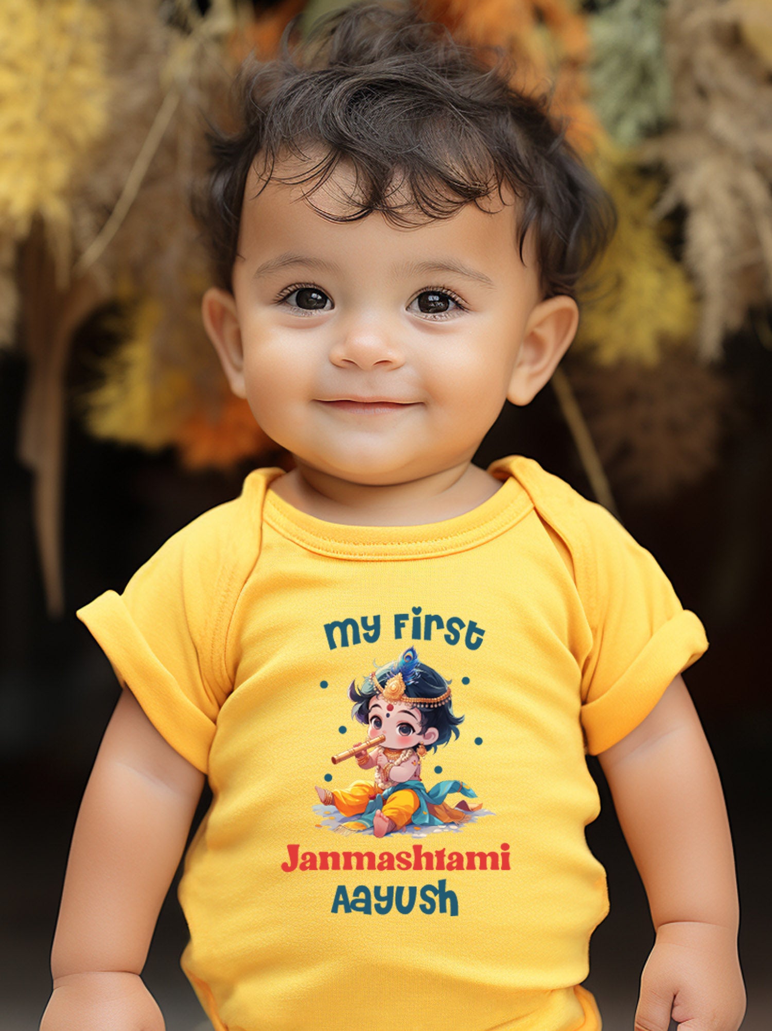 My first Janmashtami Baby Romper | Onesies w/ Custom Name