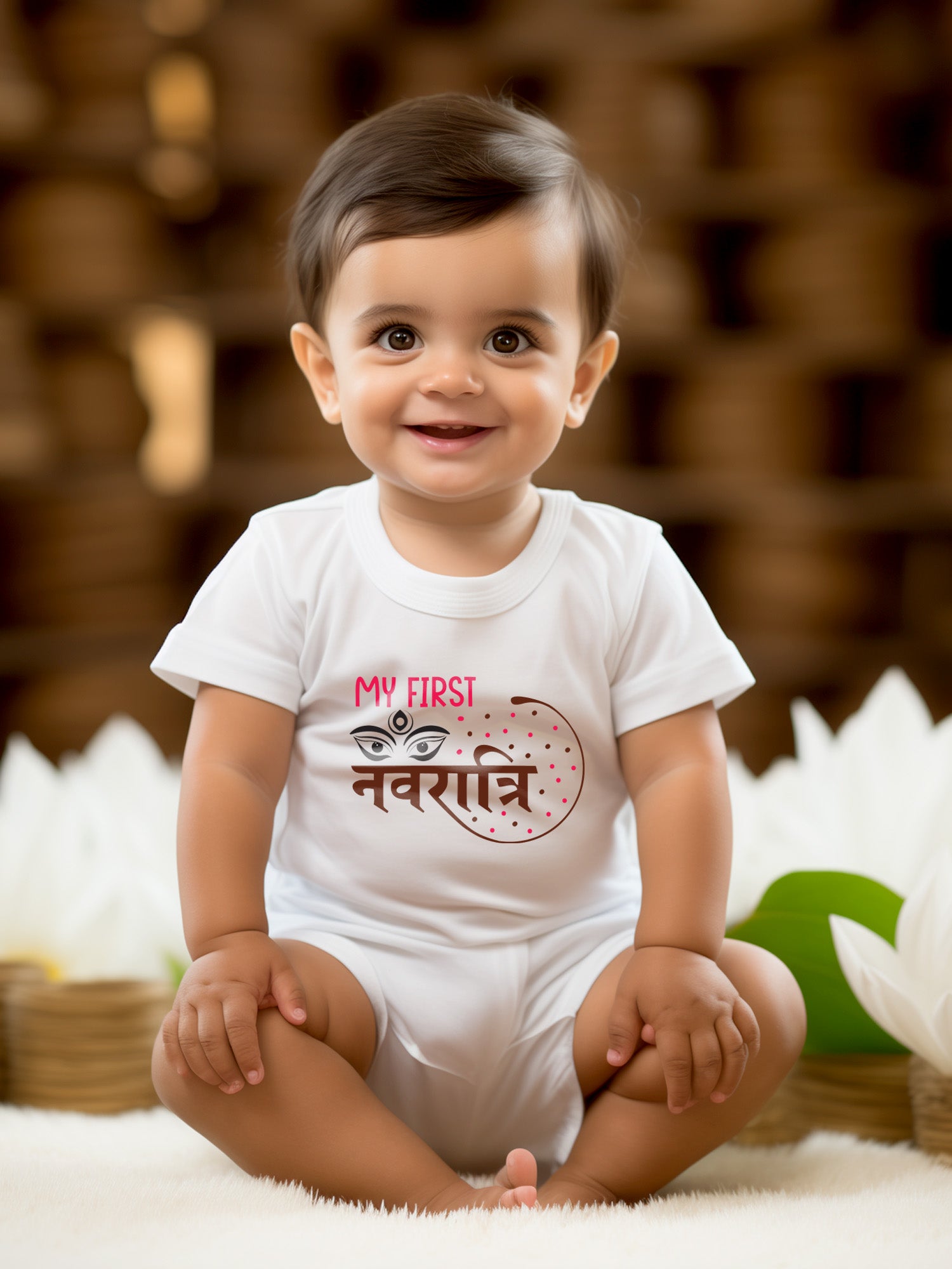 My First Navaratri Baby Romper | Onesies