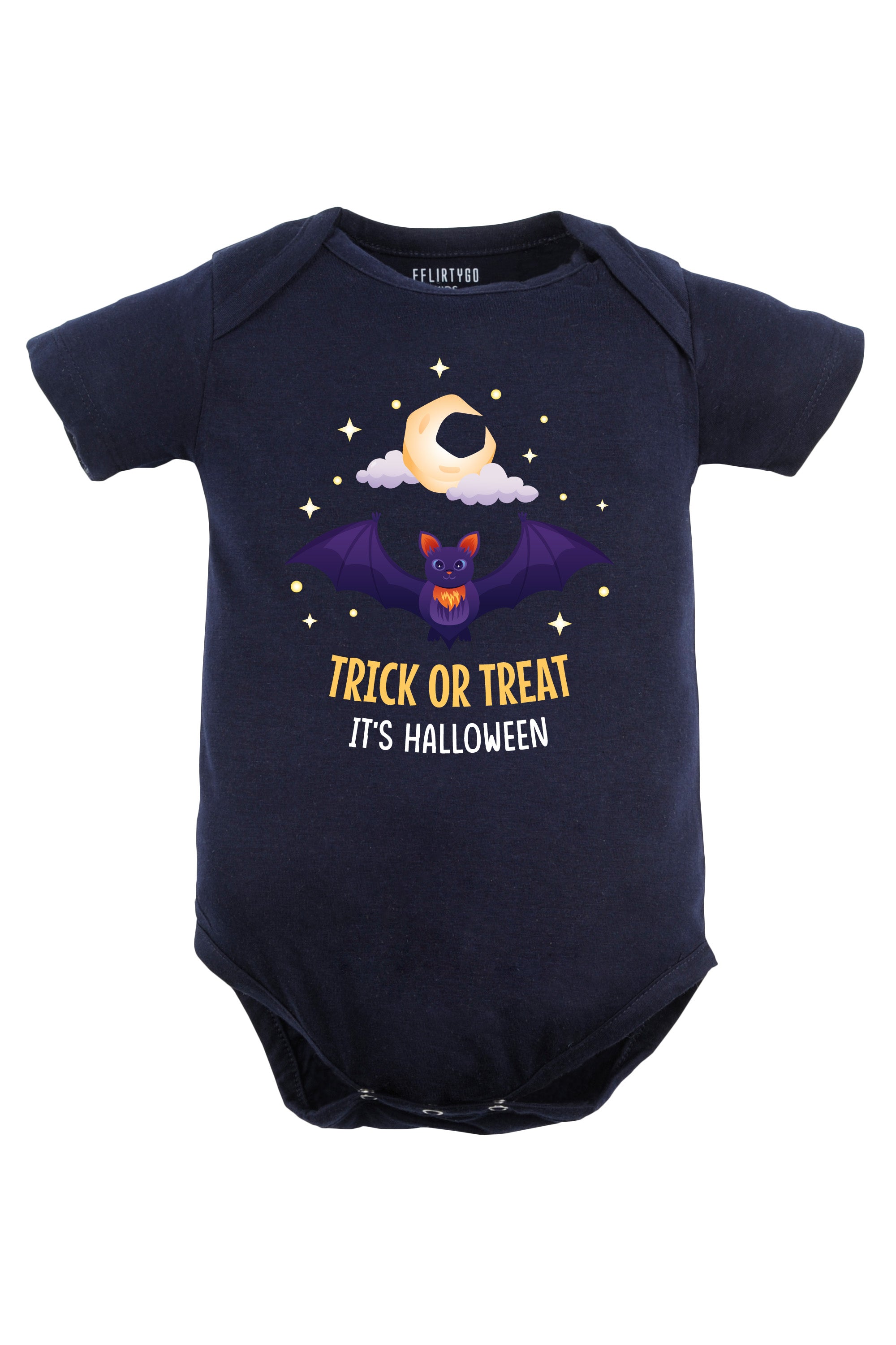 Trick Or Treat It's Halloween Baby Romper | Onesies