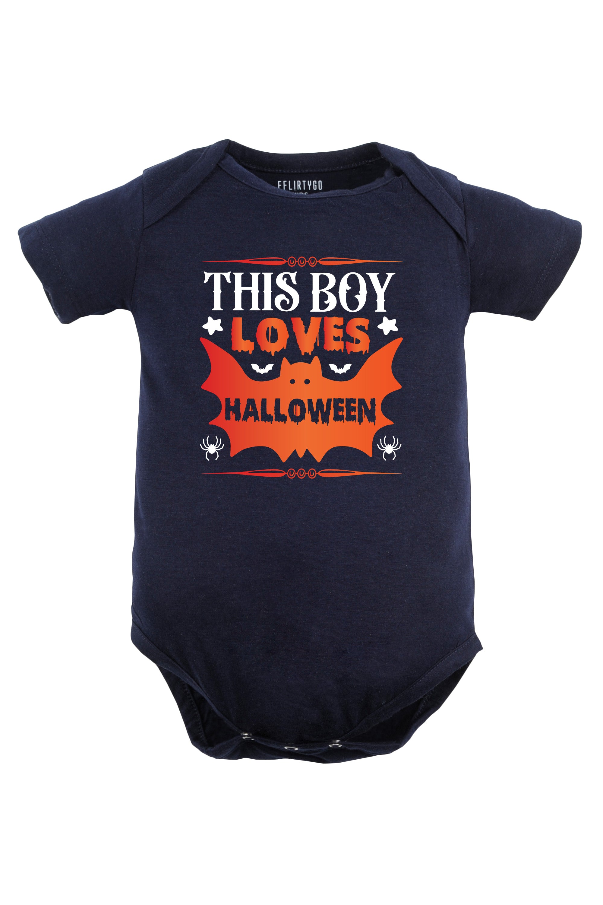 This Boy Loves Halloween Baby Romper | Onesies