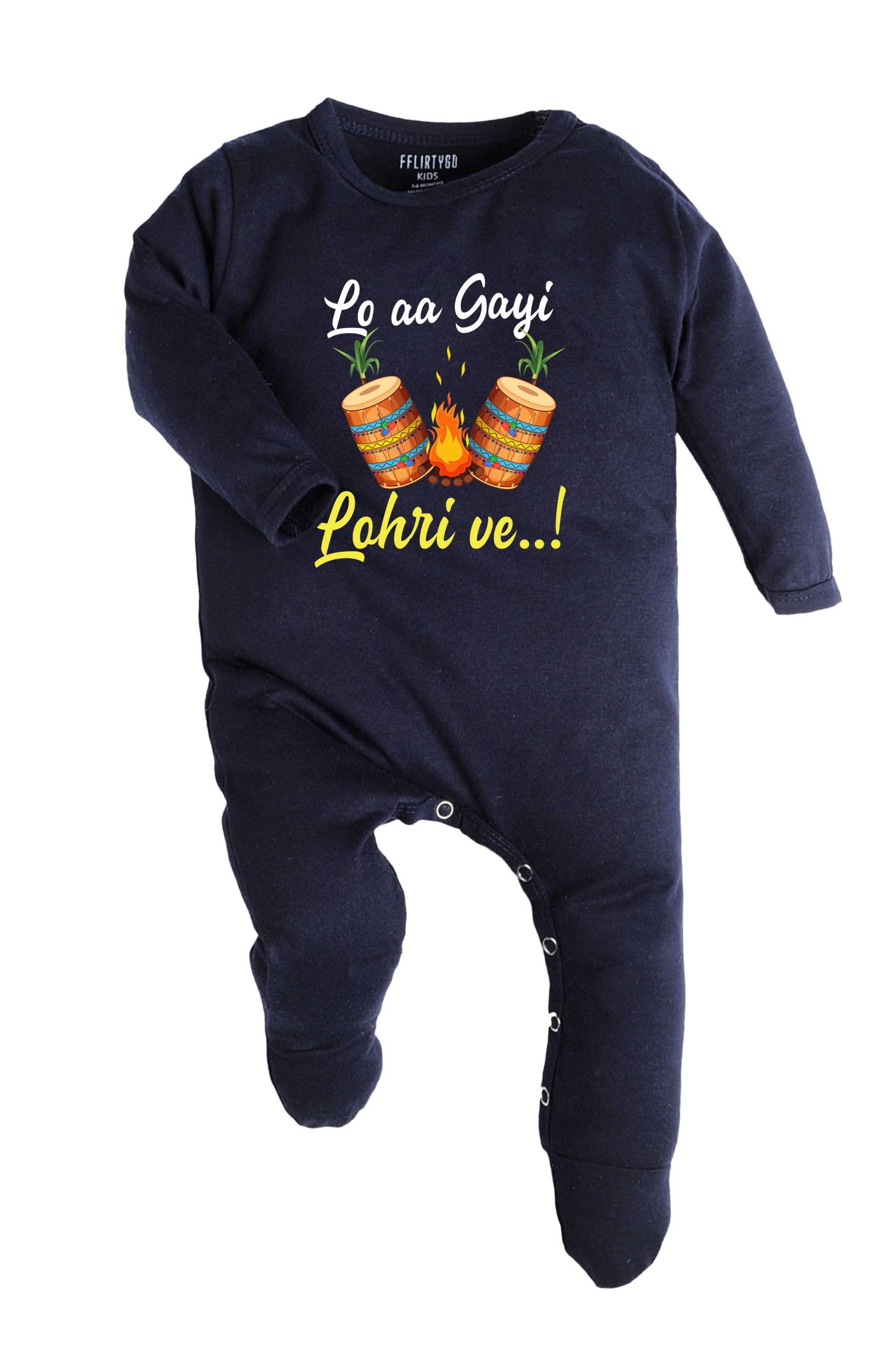 Lo Aa Gahi Lohri Ve Baby Romper | Onesies