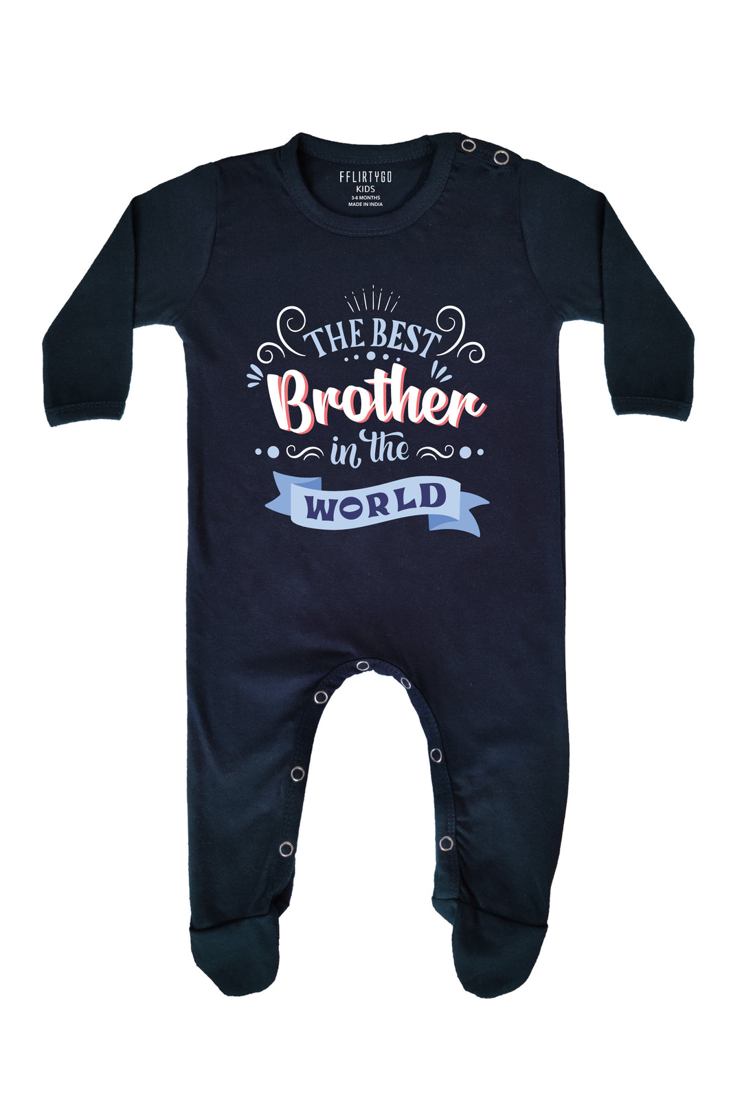 The Best Brother In The World Baby Romper | Onesies