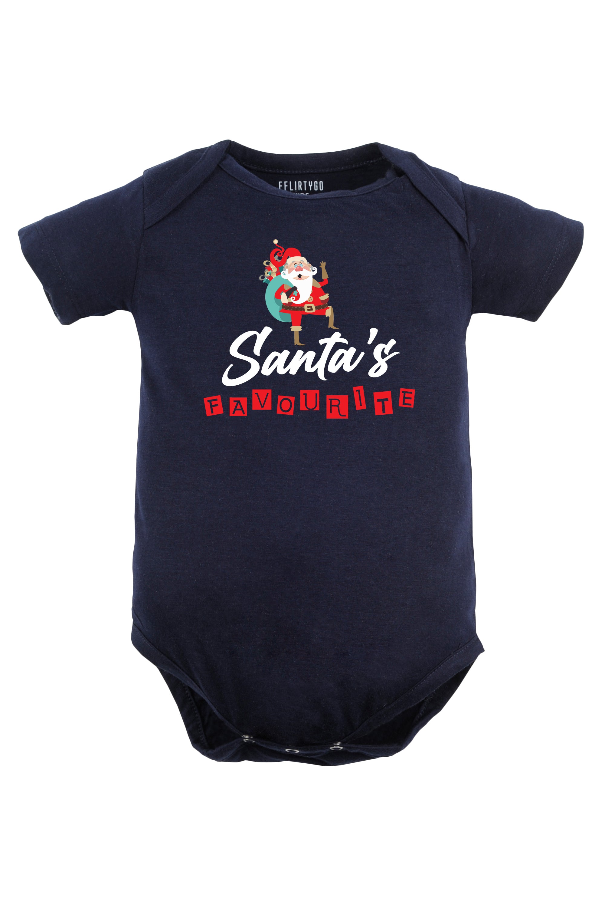 Santa's Favourite Baby Romper | Onesies