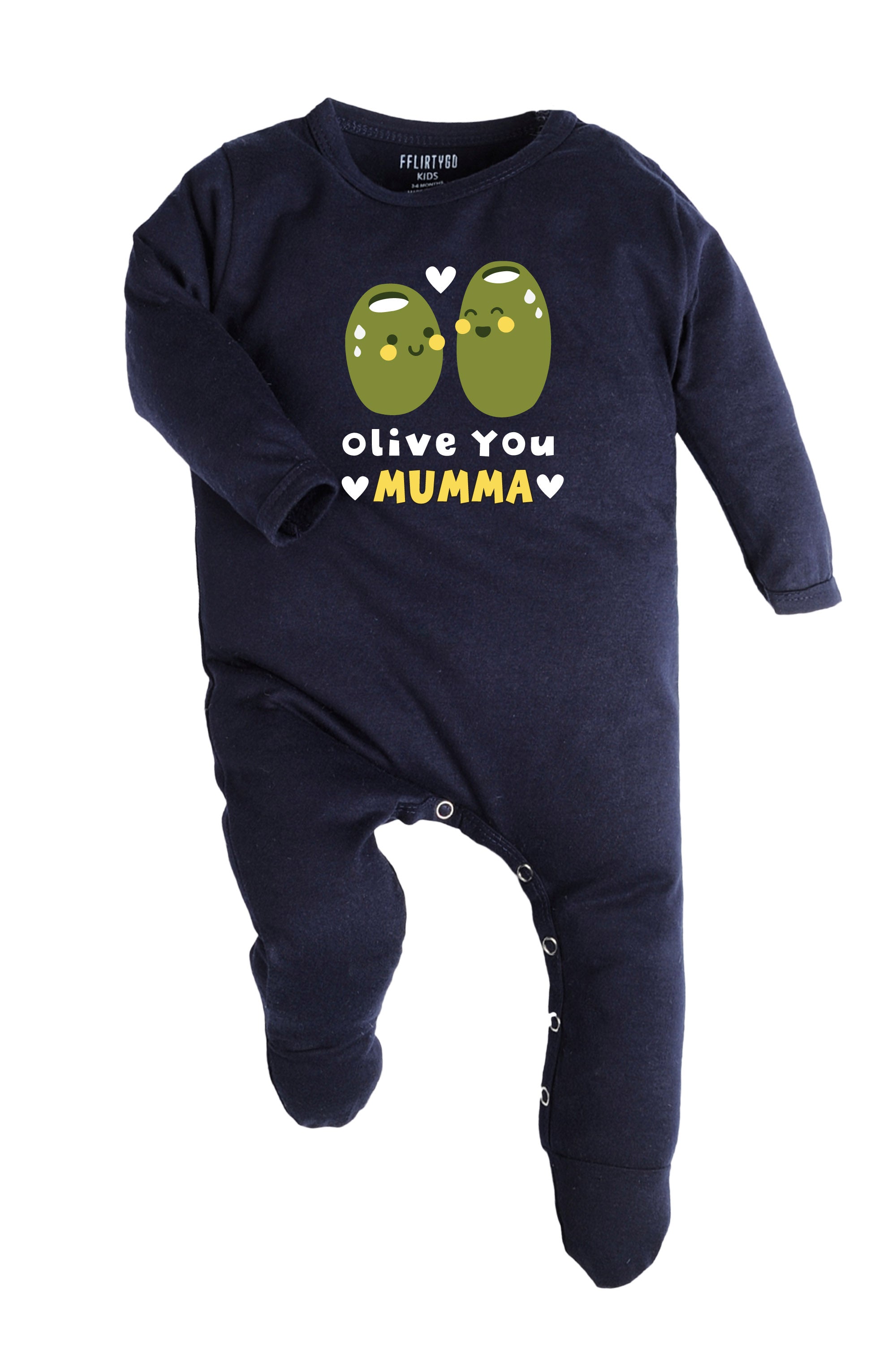 Olive You Mumma Baby Romper | Onesies