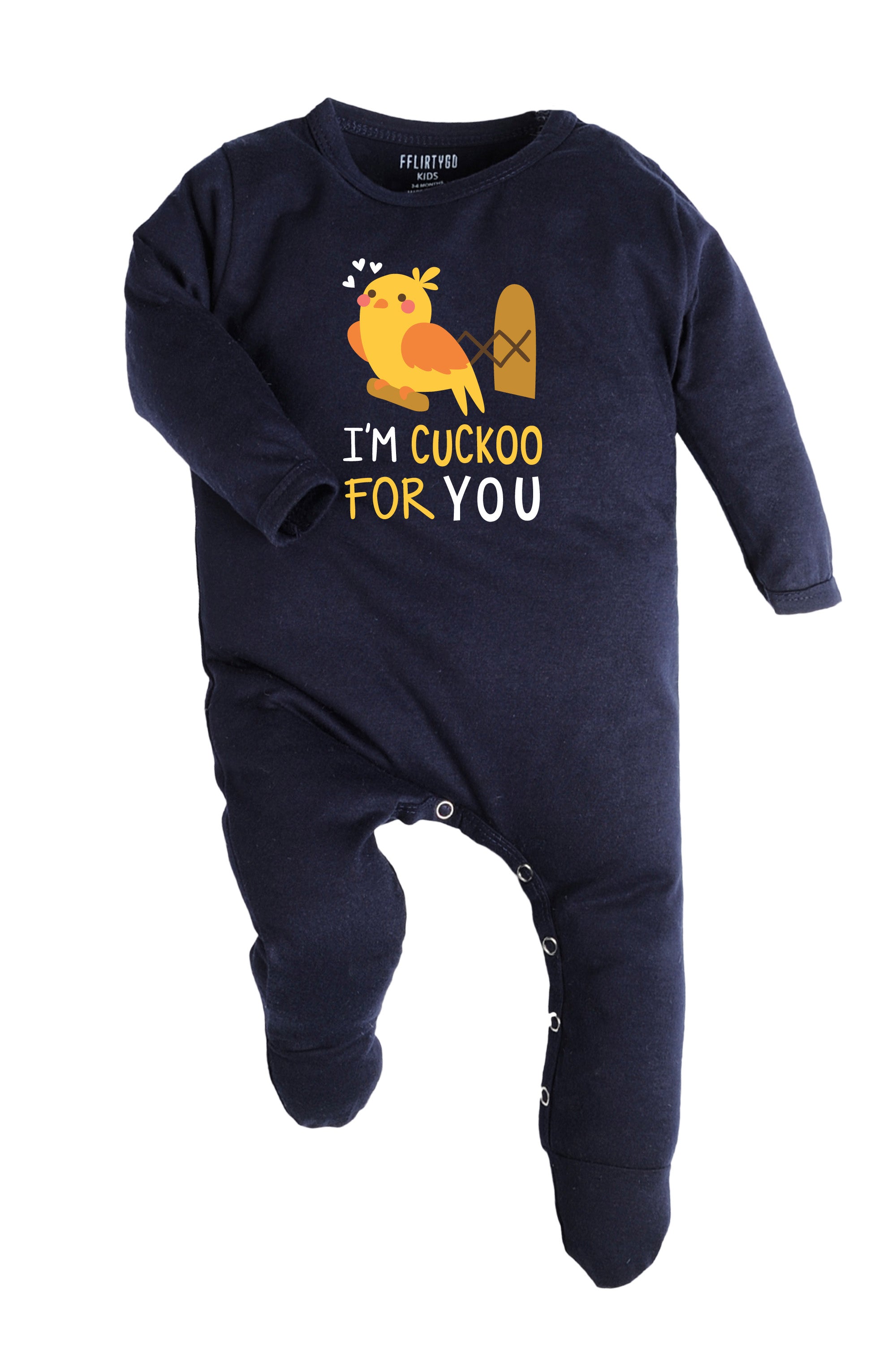 I'm Cuckoo For You Baby Romper | Onesies