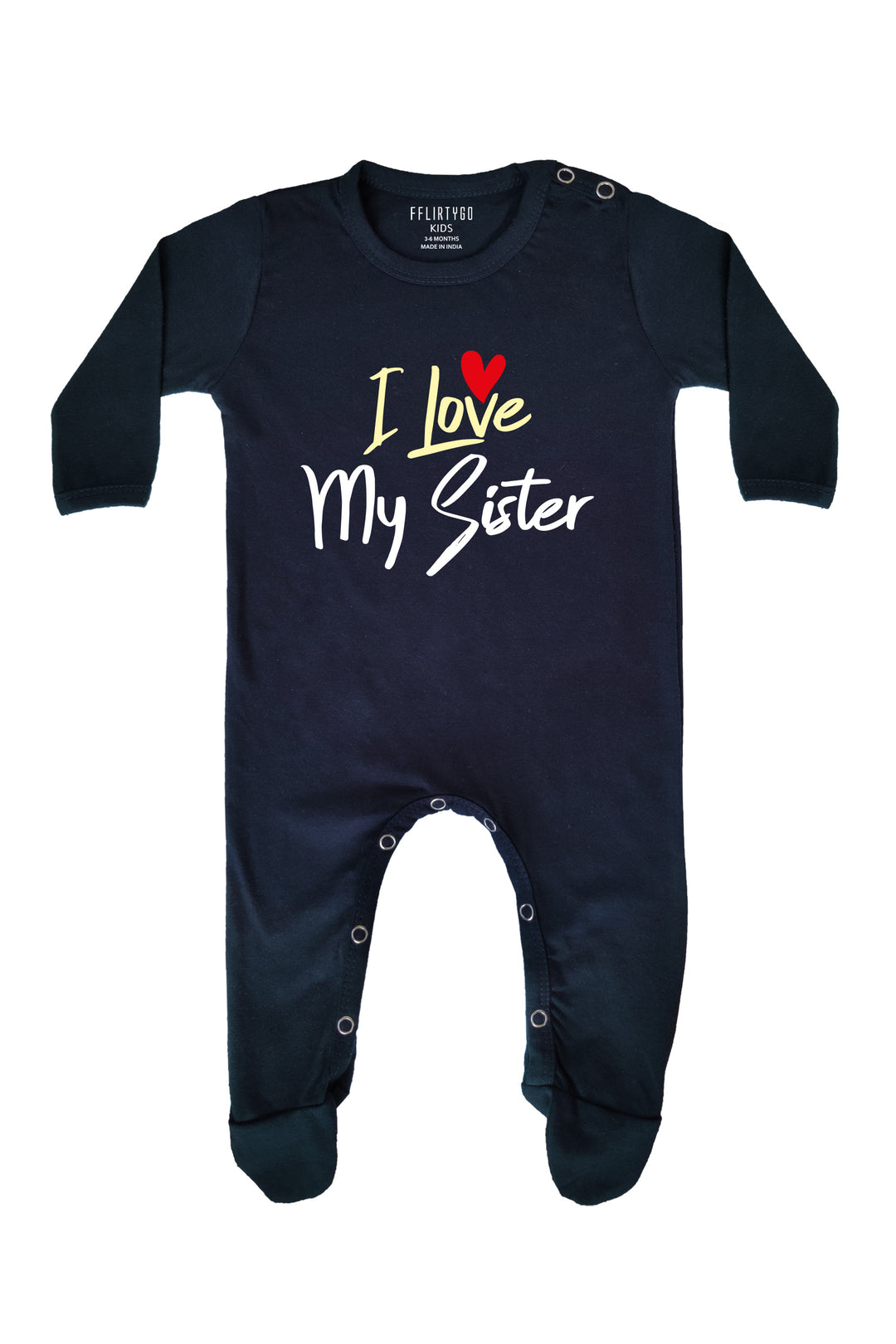 I Love My Sister Baby Romper | Onesies