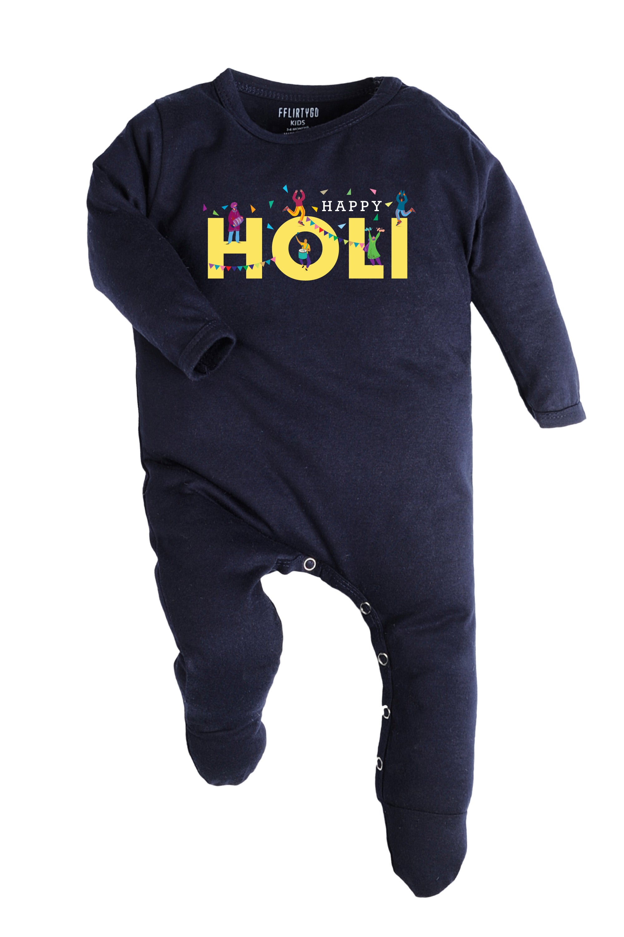 Happy Holi Baby Romper | Onesies