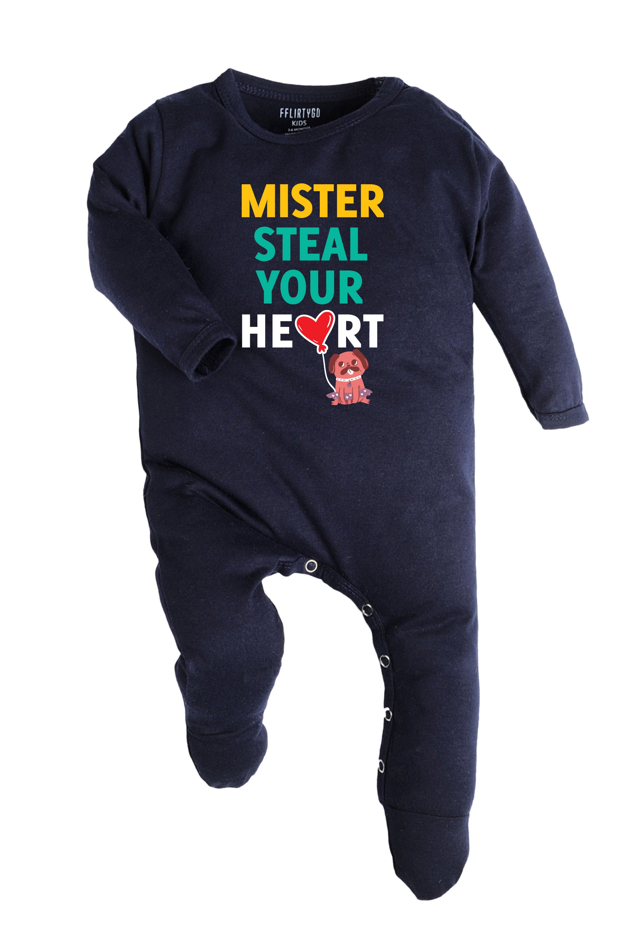 Mister Steal your heart Baby Romper | Onesies