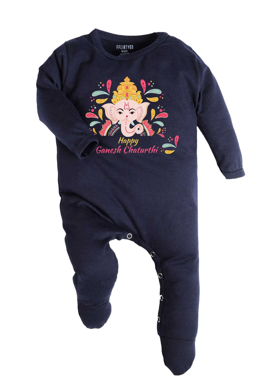 Happy Ganesh Chaturthi Baby Romper | Onesies