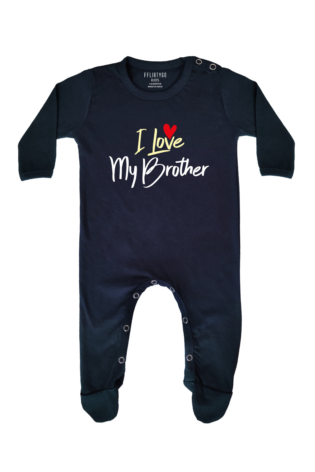 I Love My Brother Baby Romper | Onesies