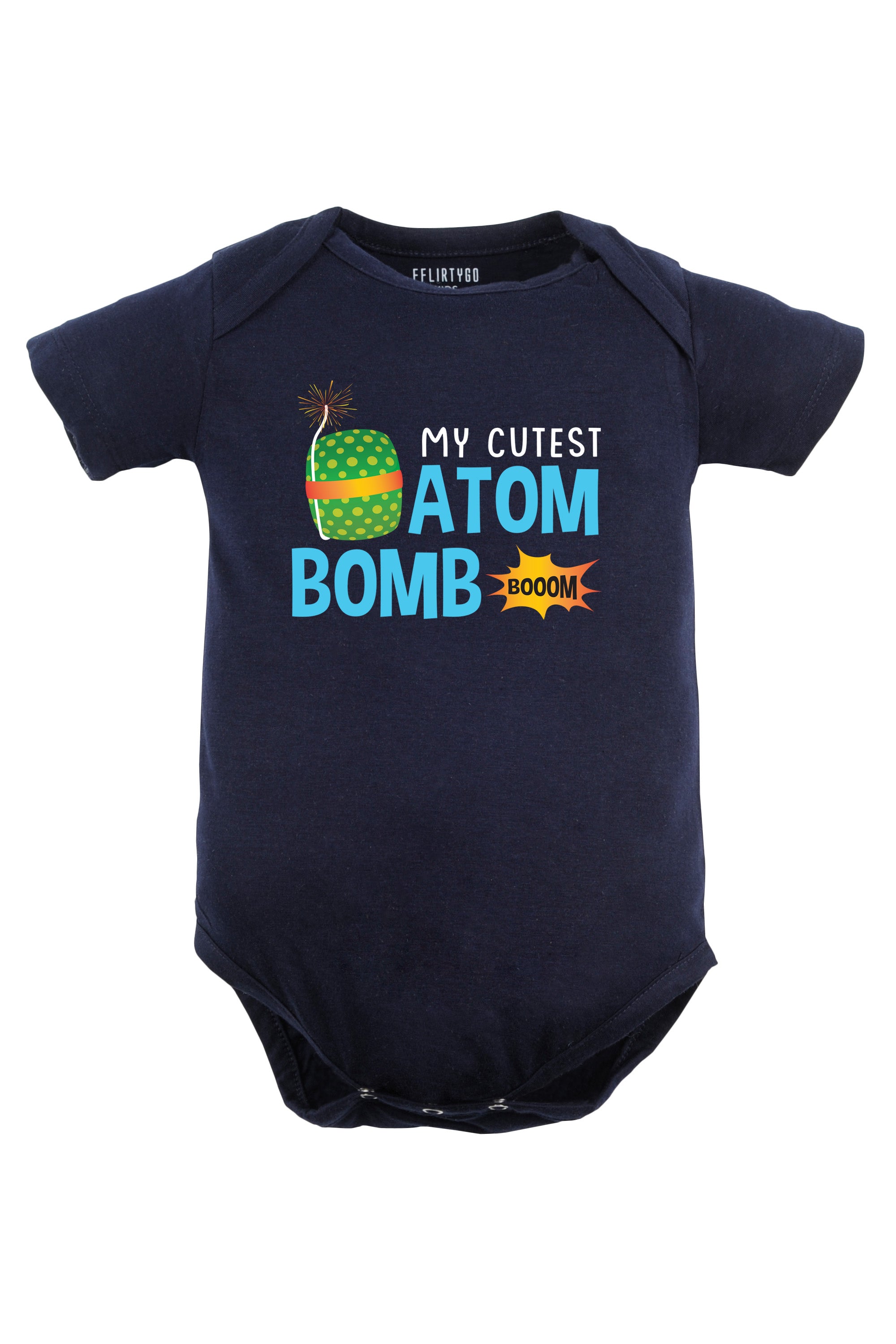 My Cutest Atom Bomb Baby Romper | Onesies