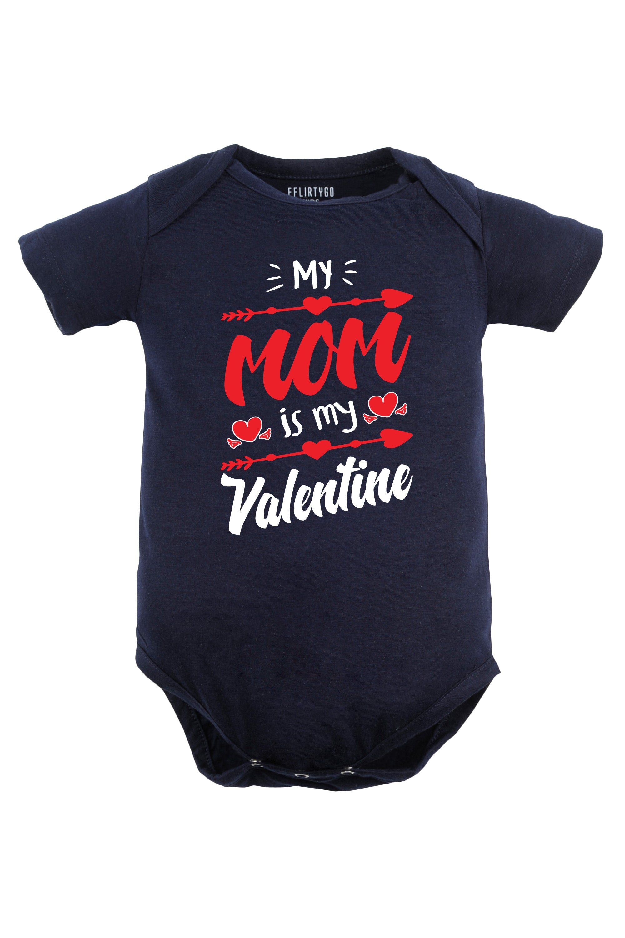 My Mom Is My Valentine Baby Romper | Onesies