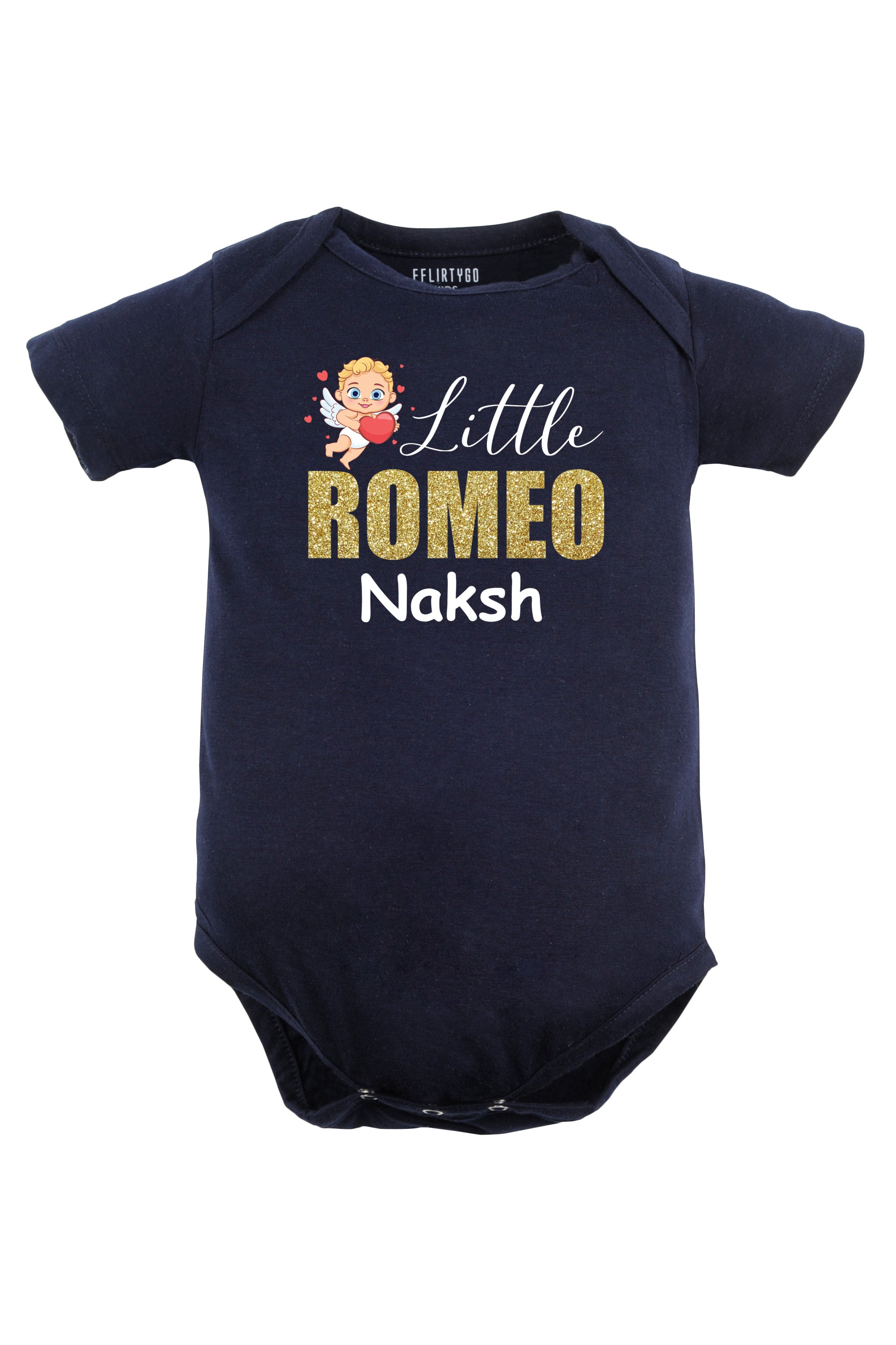 Little Romeo Baby Romper | Onesies w/ Custom Name