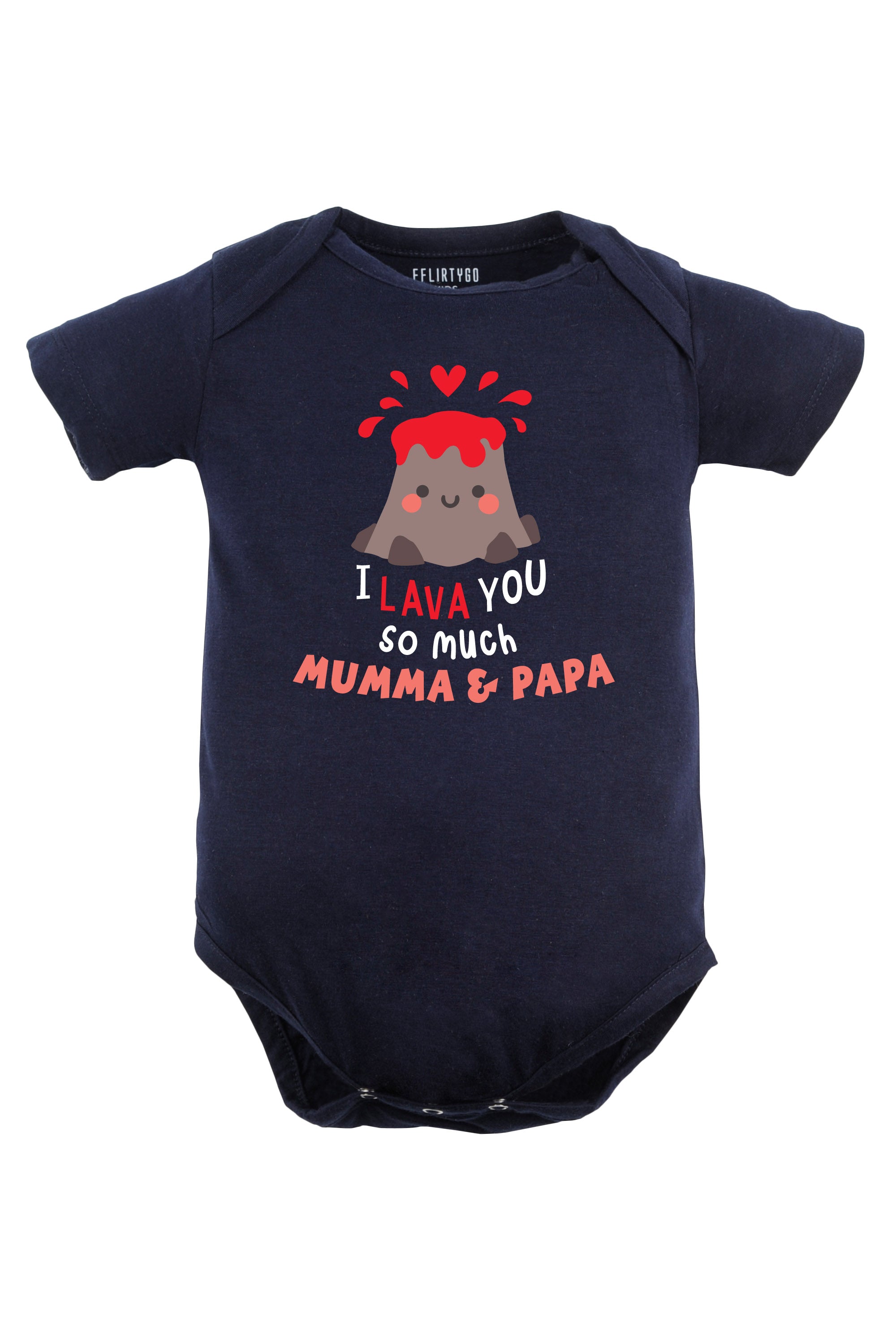 I Lava You So Much Baby Romper | Onesies