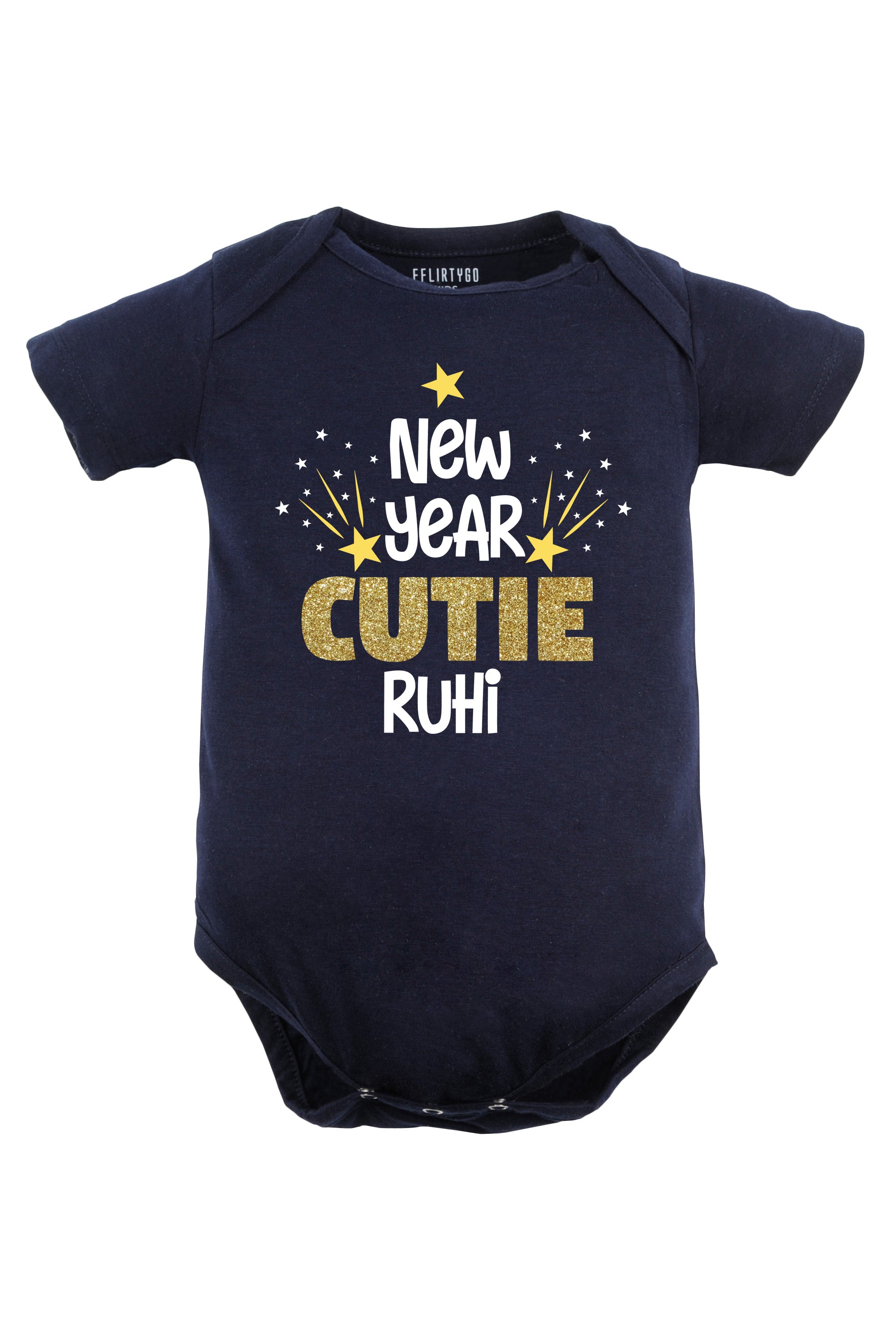 New Year Cutie Baby Romper | Onesies w/ Custom Name