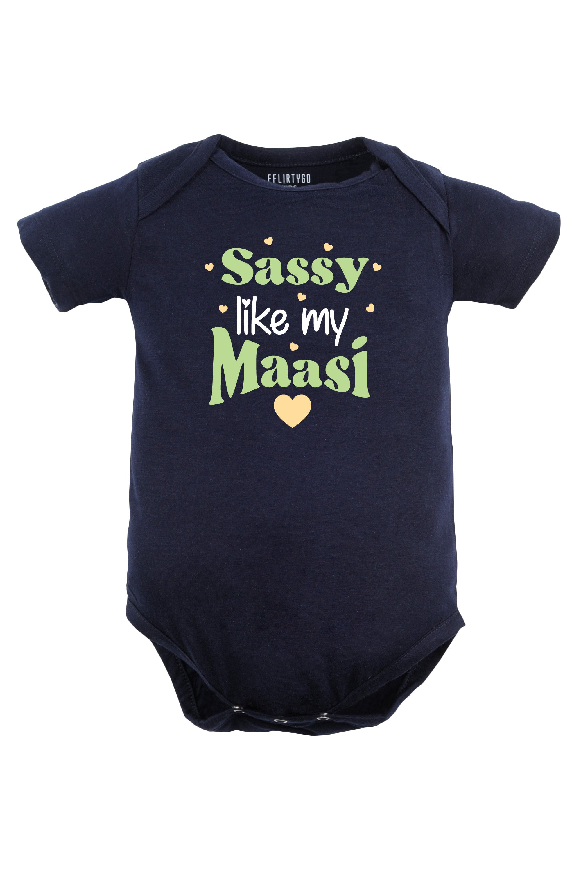 Sassy Like My Maasi Baby Romper | Onesies