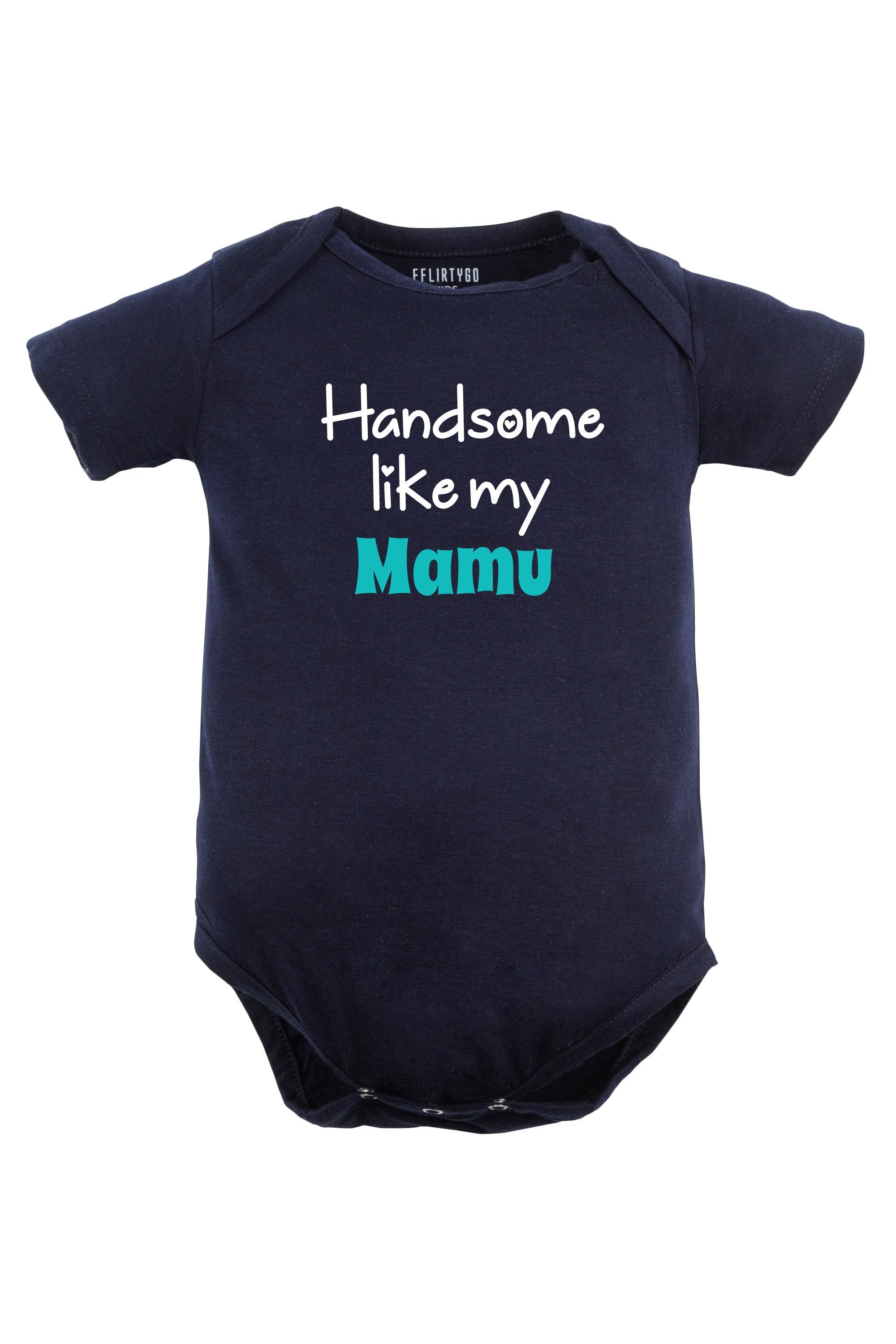 Handsome Like My Mamu Baby Romper | Onesies