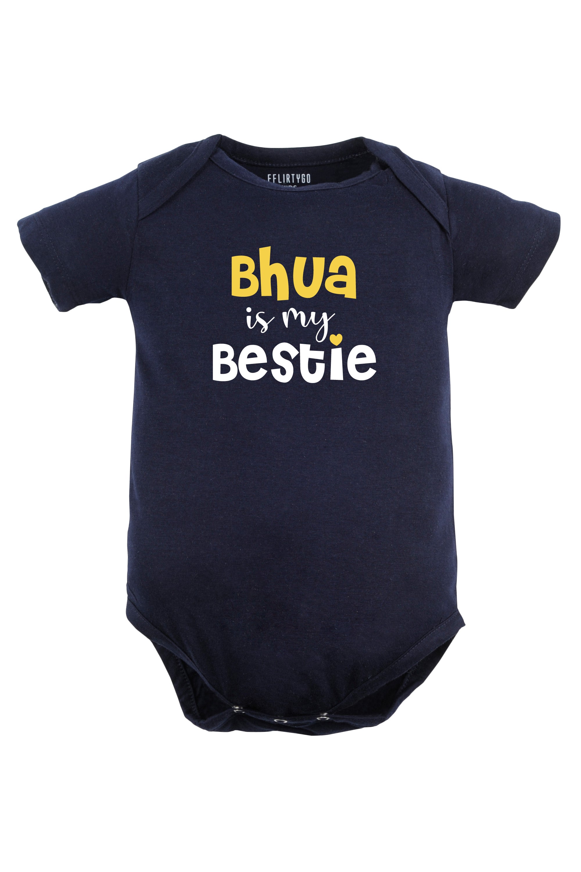 Bhua Is My Bestie Baby Romper | Onesies