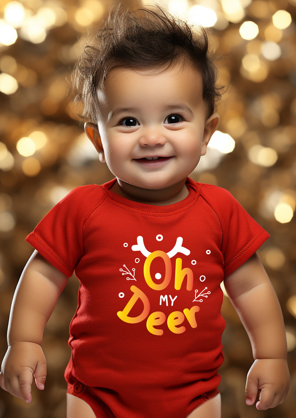 OH DEER Baby Romper | Onesies