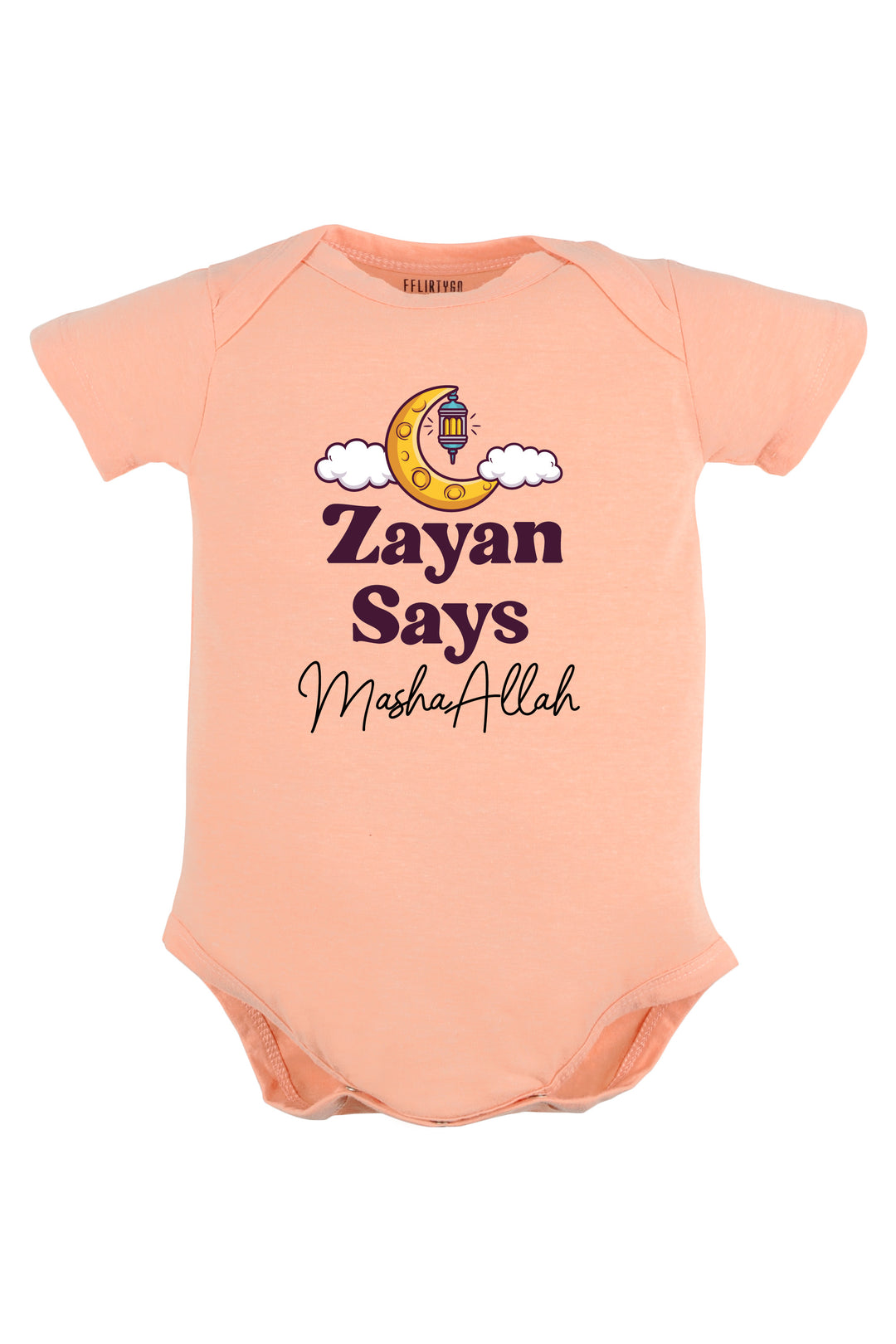 Say MashaAllah Baby Romper | Onesies w/ Custom Name