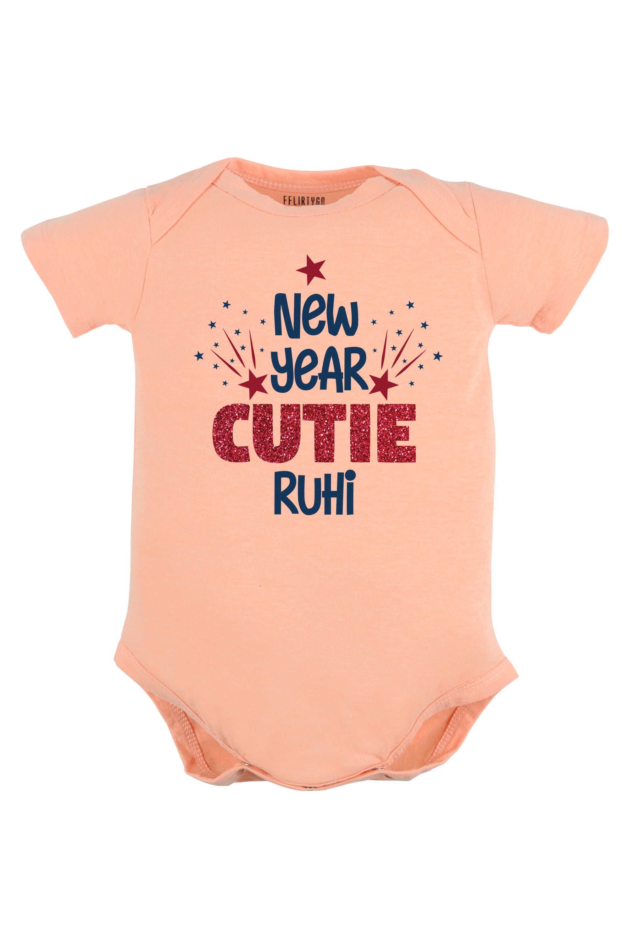 New Year Cutie Baby Romper | Onesies w/ Custom Name