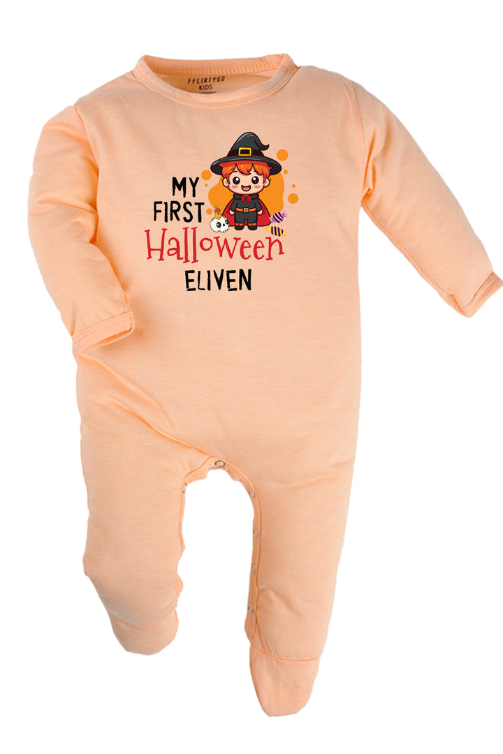 My First Halloween Baby Romper | Onesies w/ Custom Name