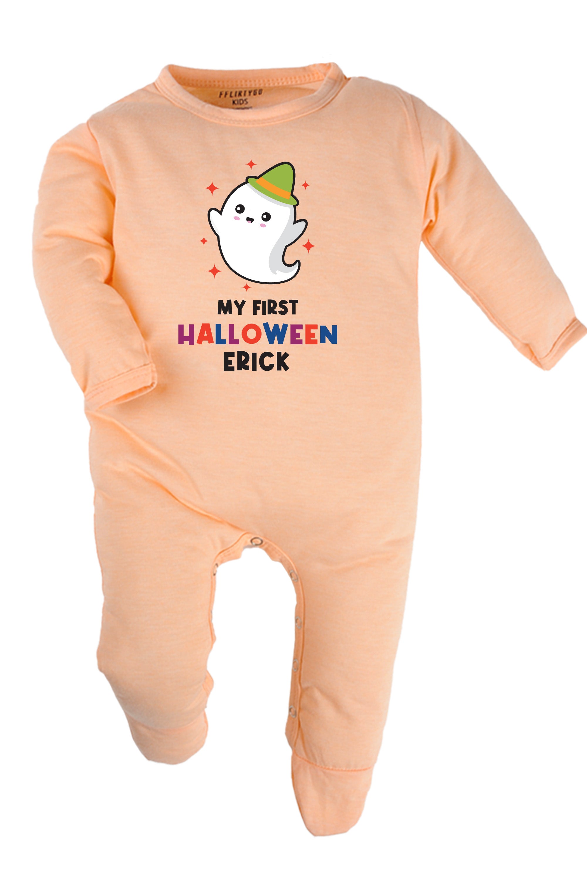 My First Halloween Baby Romper | Onesies w/ Custom Name