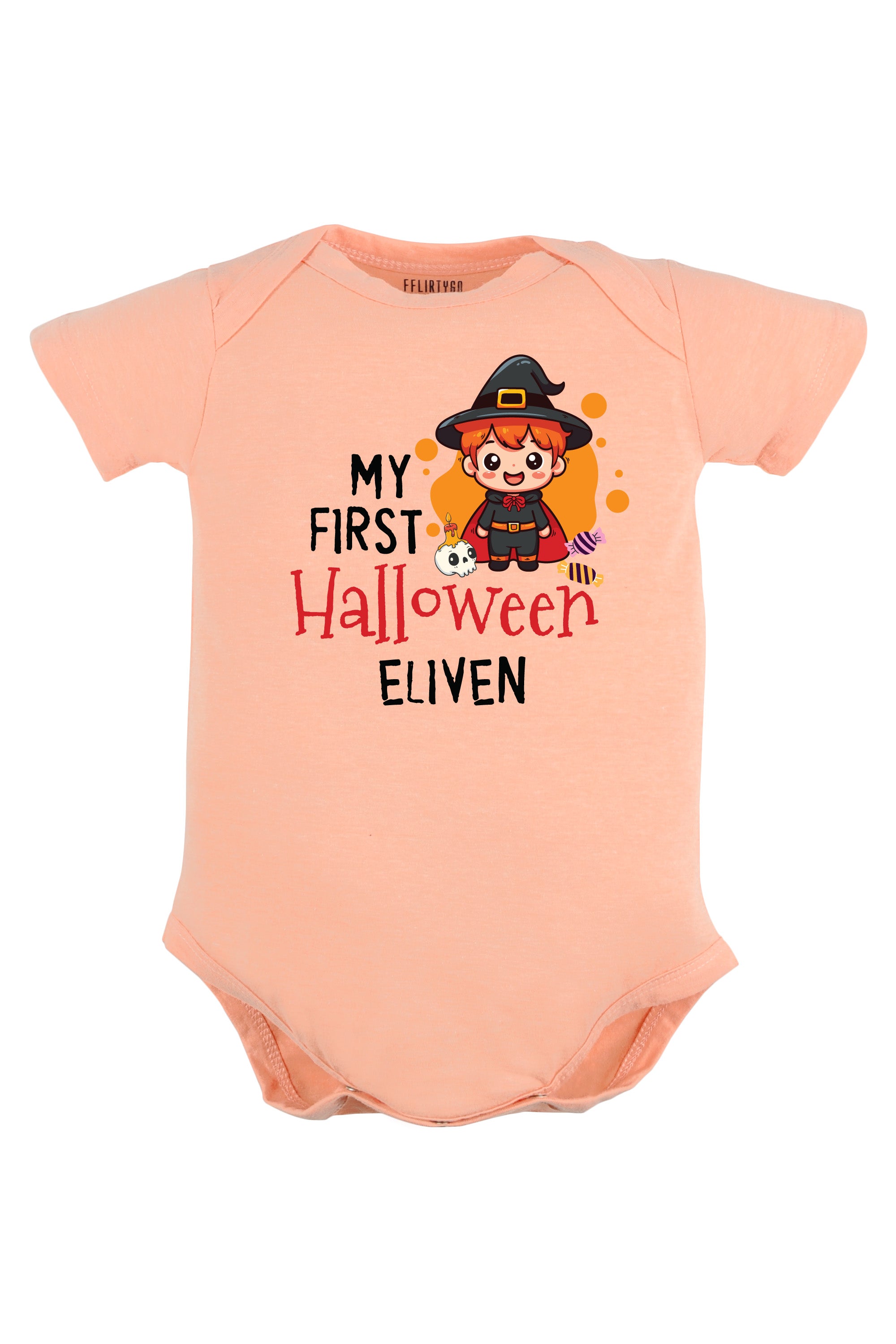 My First Halloween Baby Romper | Onesies w/ Custom Name