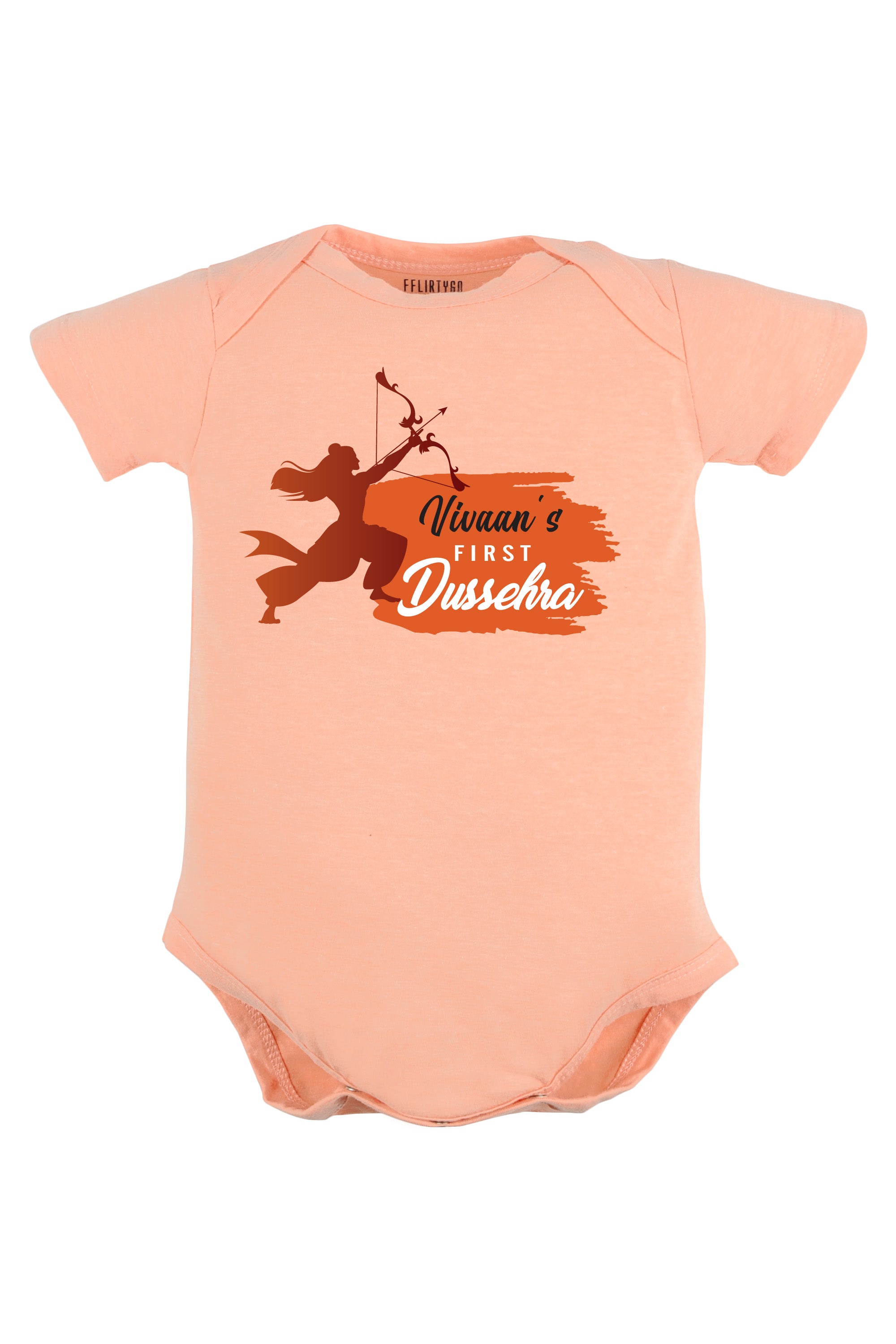 My First Dussehra Baby Romper | Onesies w/ Custom Name