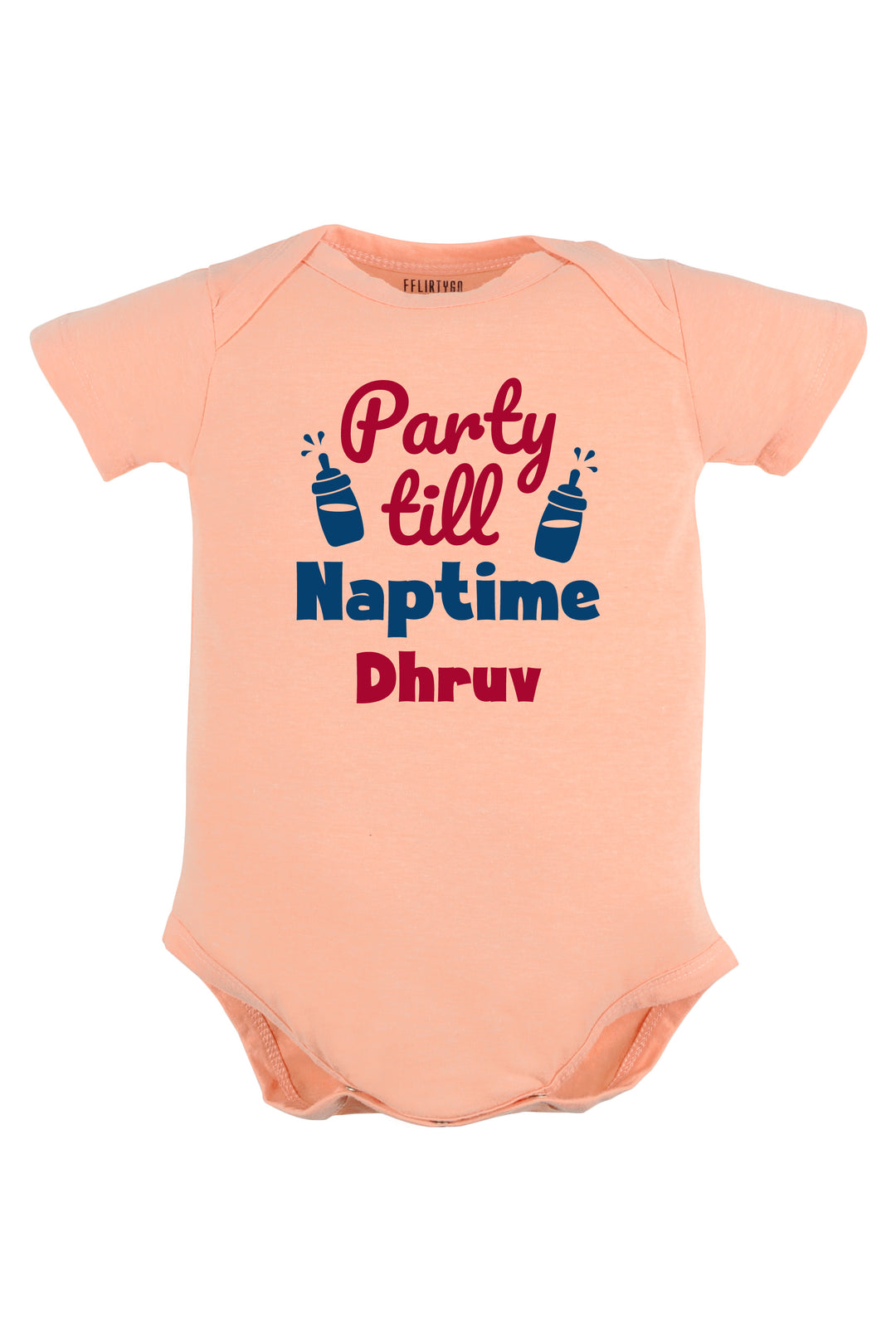 Party Till Nap Time Baby Romper | Onesies w/ Custom Name