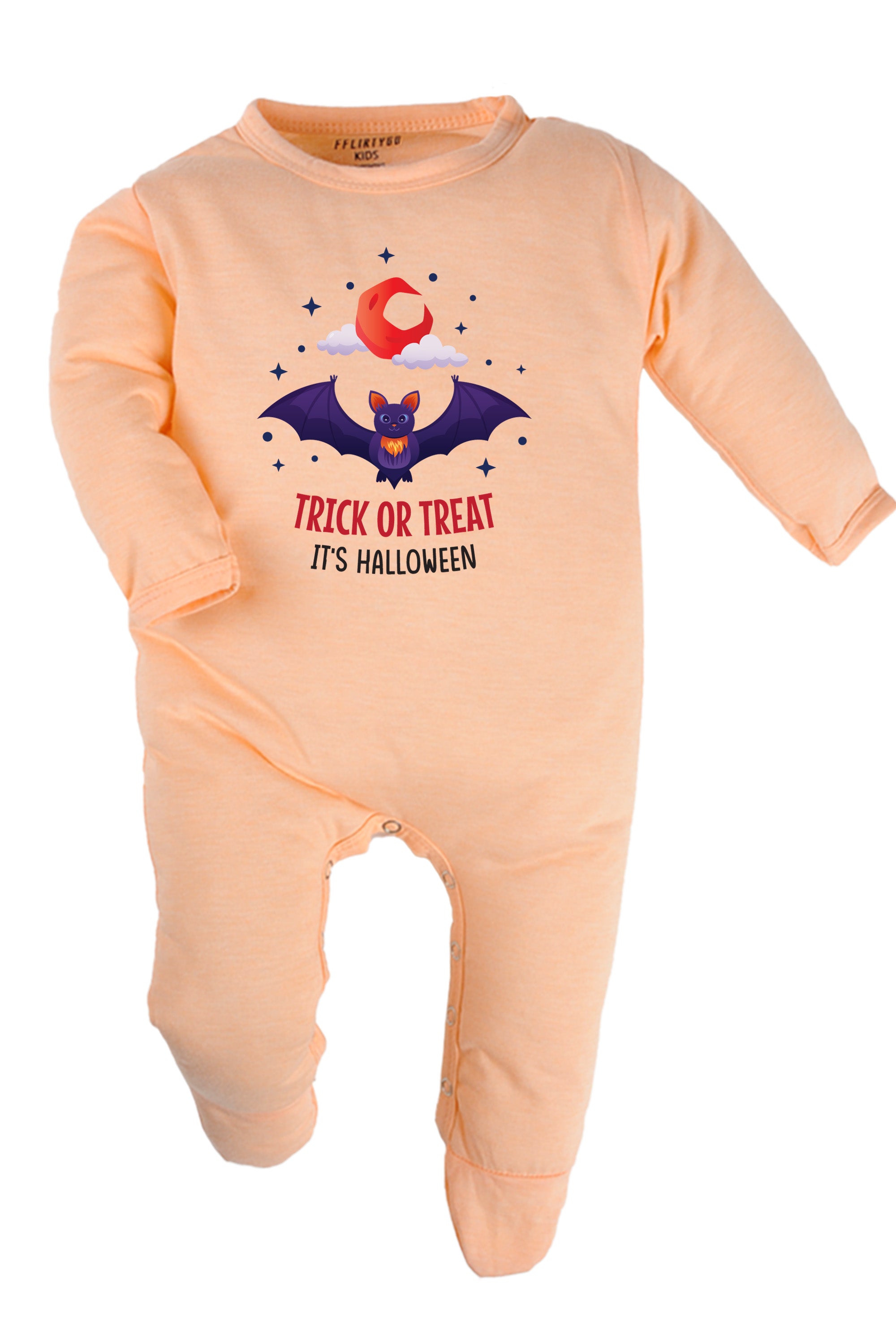 Trick Or Treat It's Halloween Baby Romper | Onesies