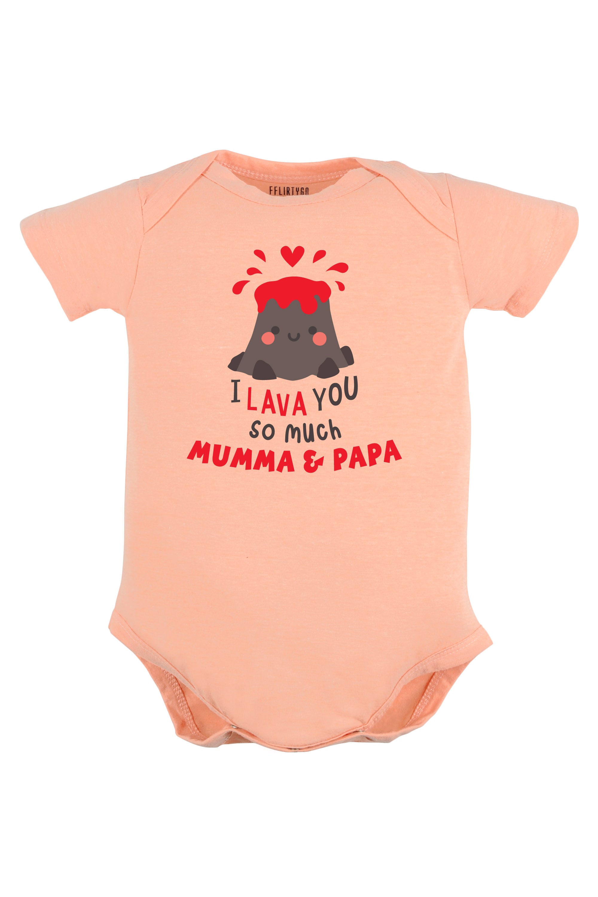 I Lava You So Much Baby Romper | Onesies