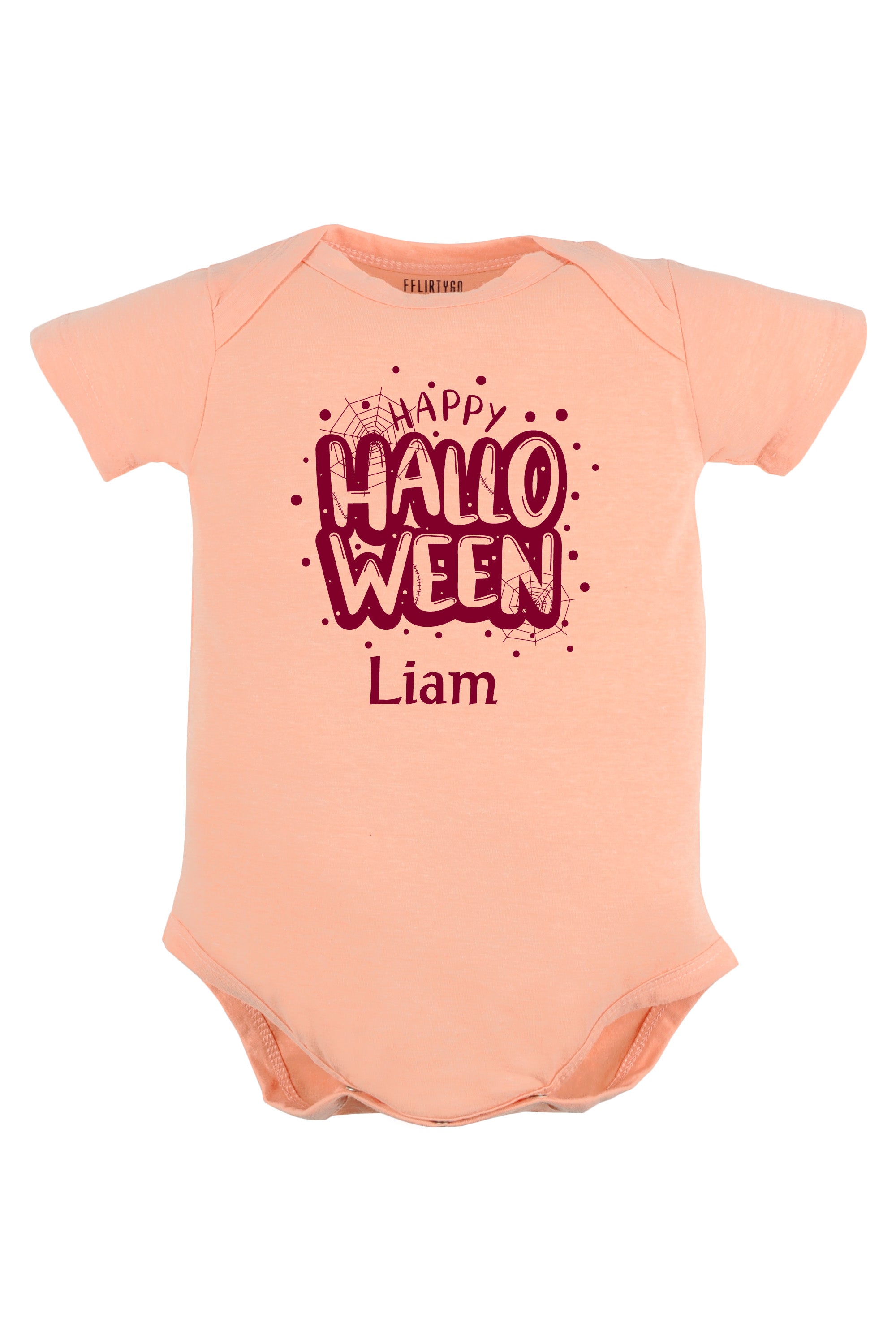 Happy Halloween Baby Romper | Onesies w/ Custom Name